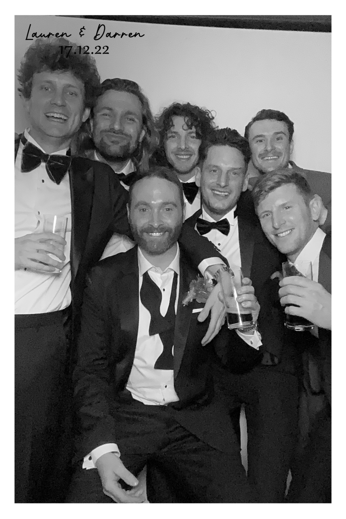 Lauren & Darren’s Wedding | View more photos from the event at gallery.southwestphotobooths.co.uk/u/SWPB/Lauren-Darren’s-Wedding