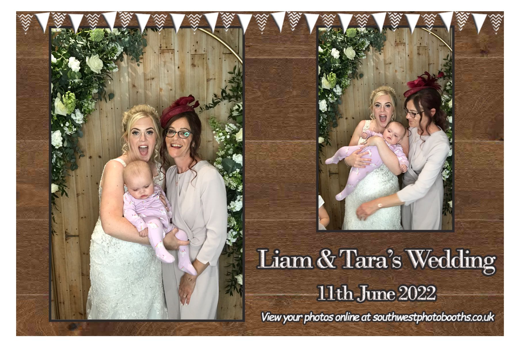 Liam and Tara | View more photos from the event at gallery.southwestphotobooths.co.uk/u/SWPB/Liam-and-Tara