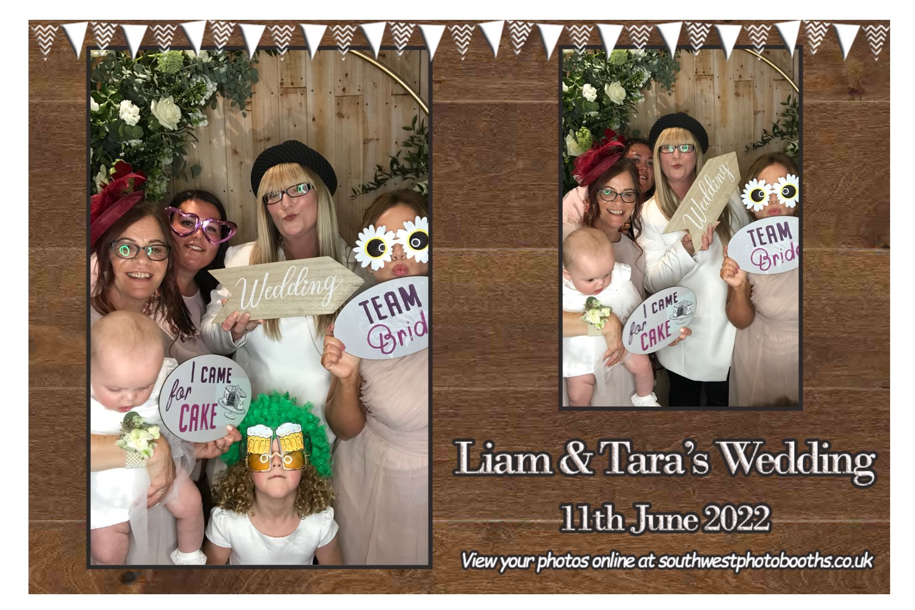 Liam and Tara | View more photos from the event at gallery.southwestphotobooths.co.uk/u/SWPB/Liam-and-Tara