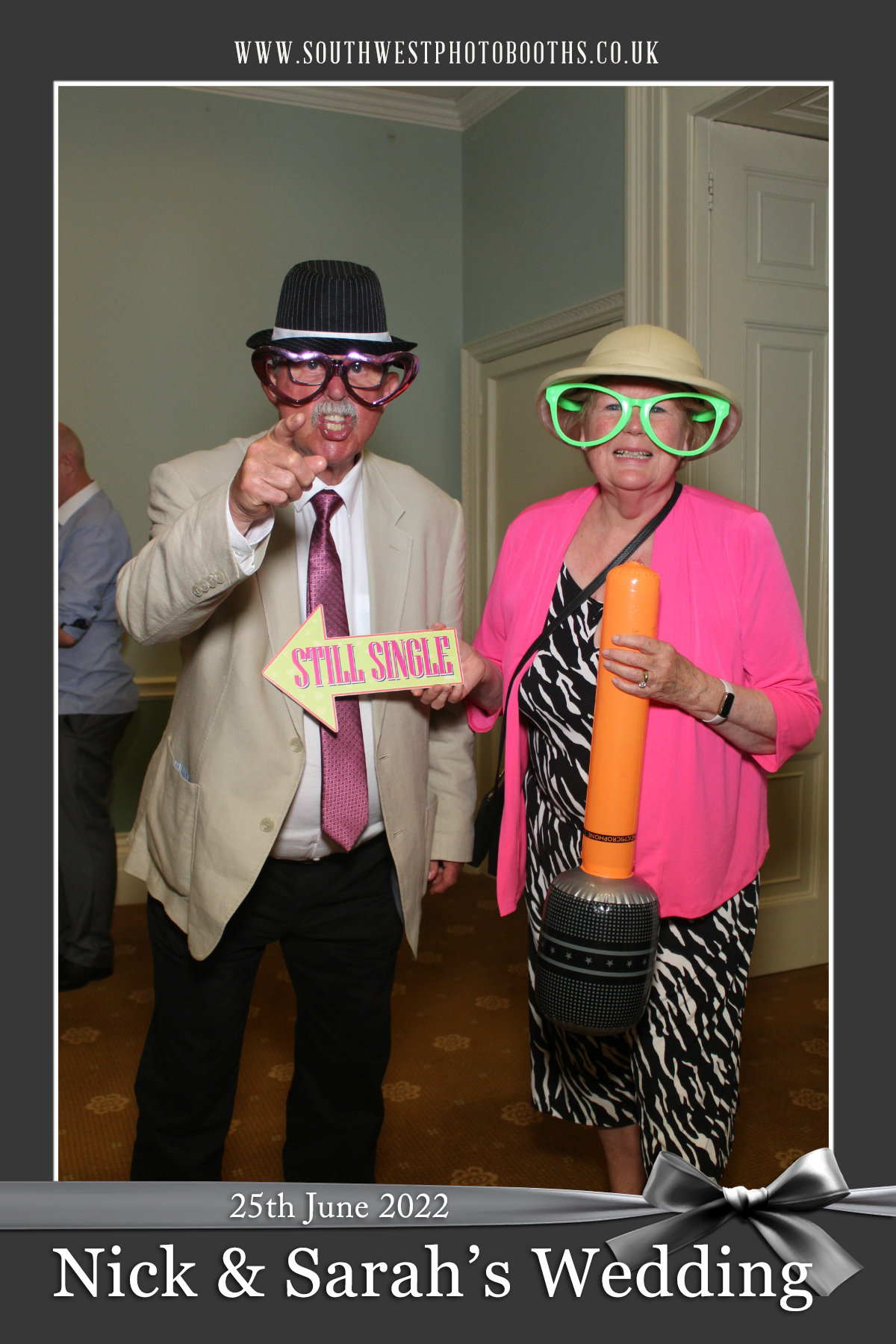 Nick and Sarah | View more photos from the event at gallery.southwestphotobooths.co.uk/u/SWPB/Nick-and-Sarah