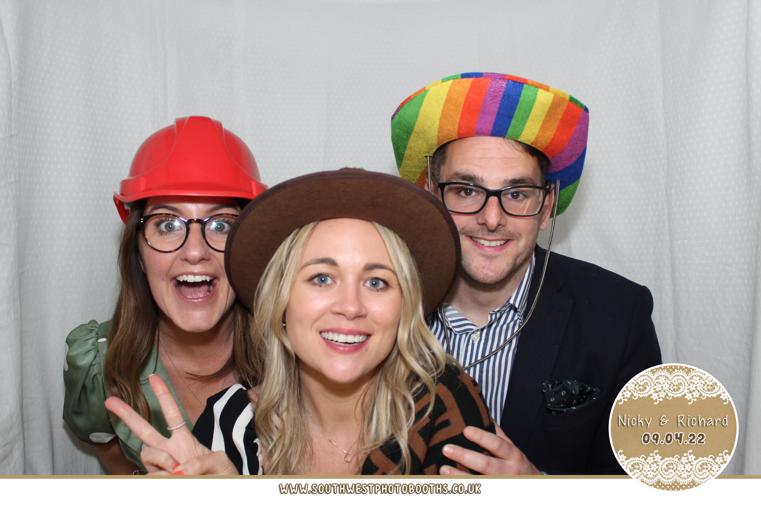 Nicky and Richard | View more photos from the event at gallery.southwestphotobooths.co.uk/u/SWPB/Nicky-and-Richard