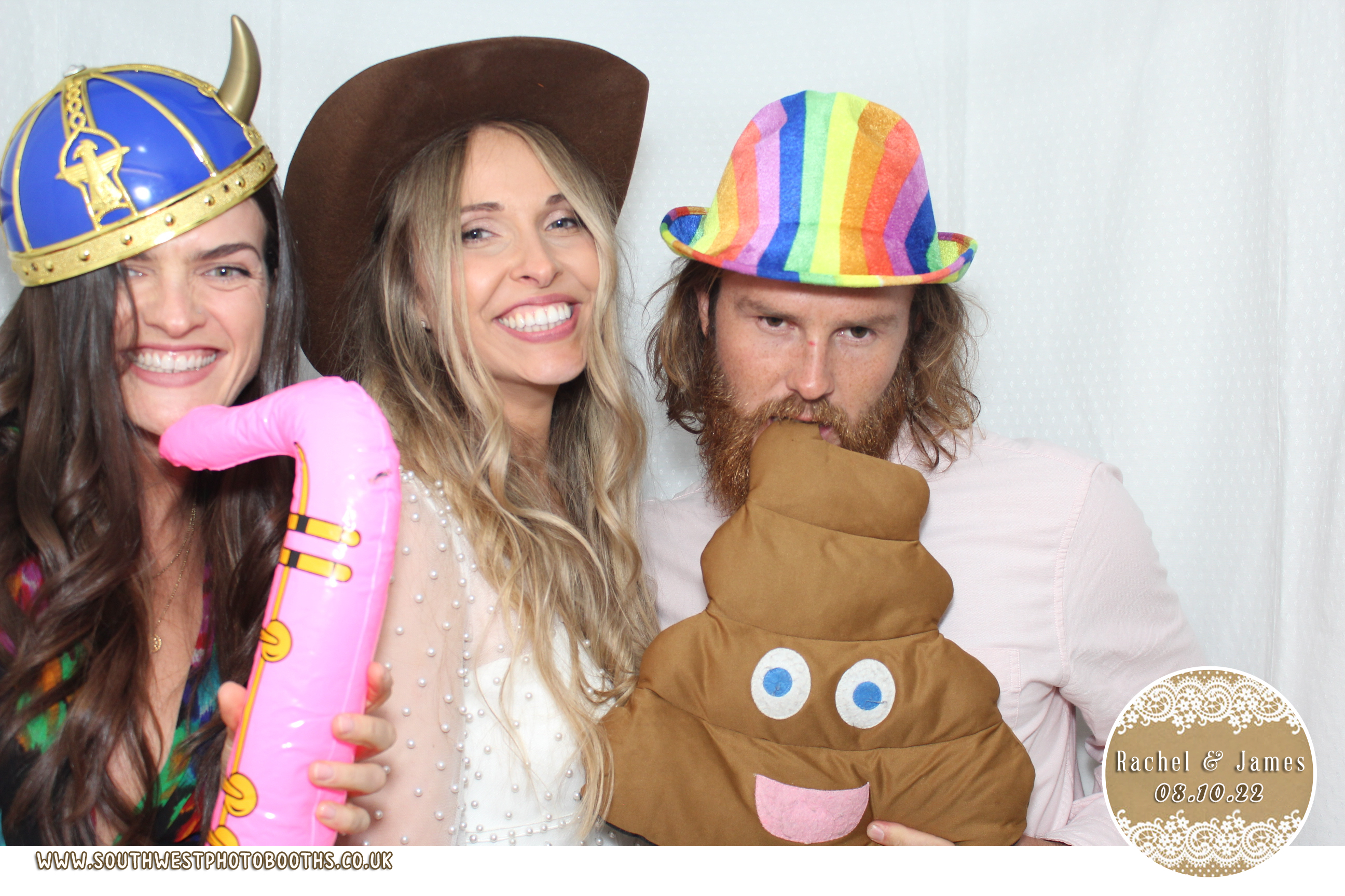 Rachel and James' Wedding | View more photos from the event at gallery.southwestphotobooths.co.uk/u/SWPB/Rachel-and-James-Wedding