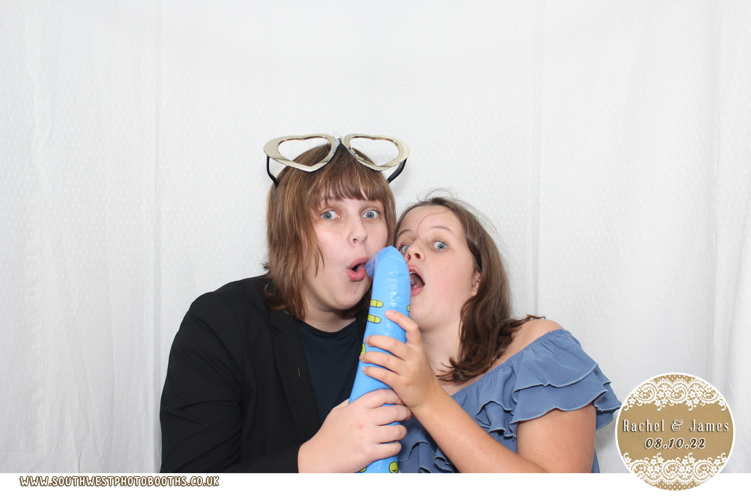 Rachel and James' Wedding | View more photos from the event at gallery.southwestphotobooths.co.uk/u/SWPB/Rachel-and-James-Wedding