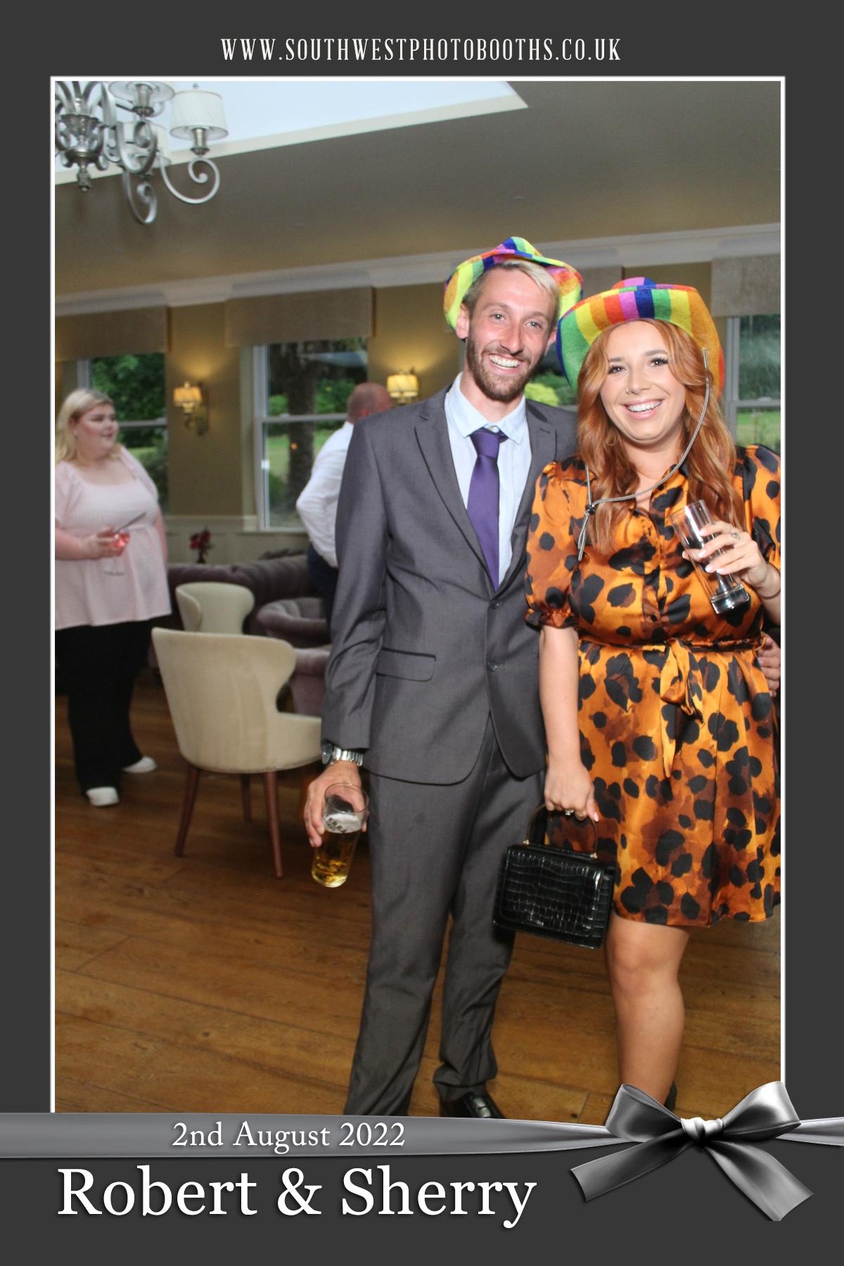 Robert and Sherry | View more photos from the event at gallery.southwestphotobooths.co.uk/u/SWPB/Robert-and-Sherry