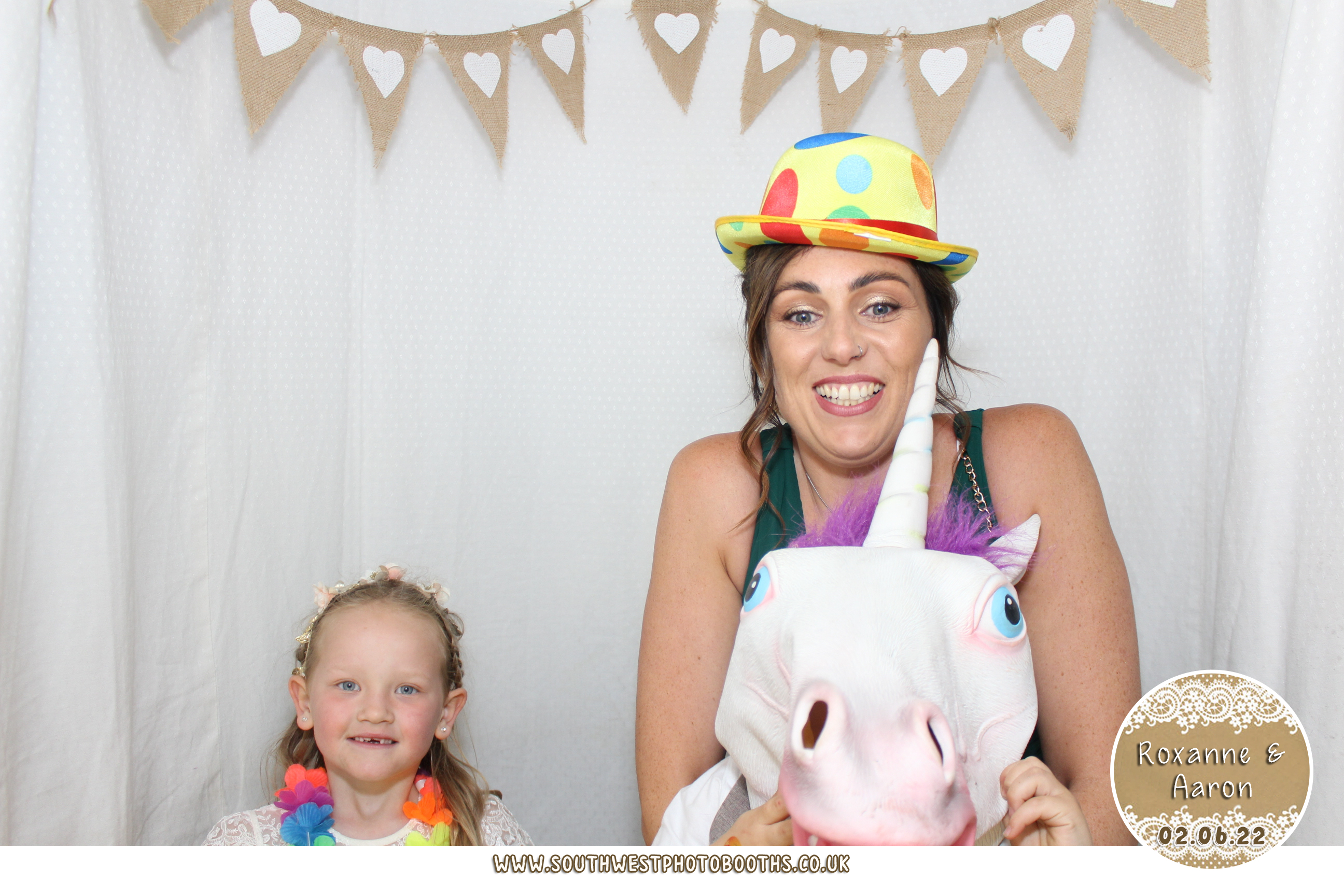 Roxanne & Aaron | View more photos from the event at gallery.southwestphotobooths.co.uk/u/SWPB/Roxanne-Aaron