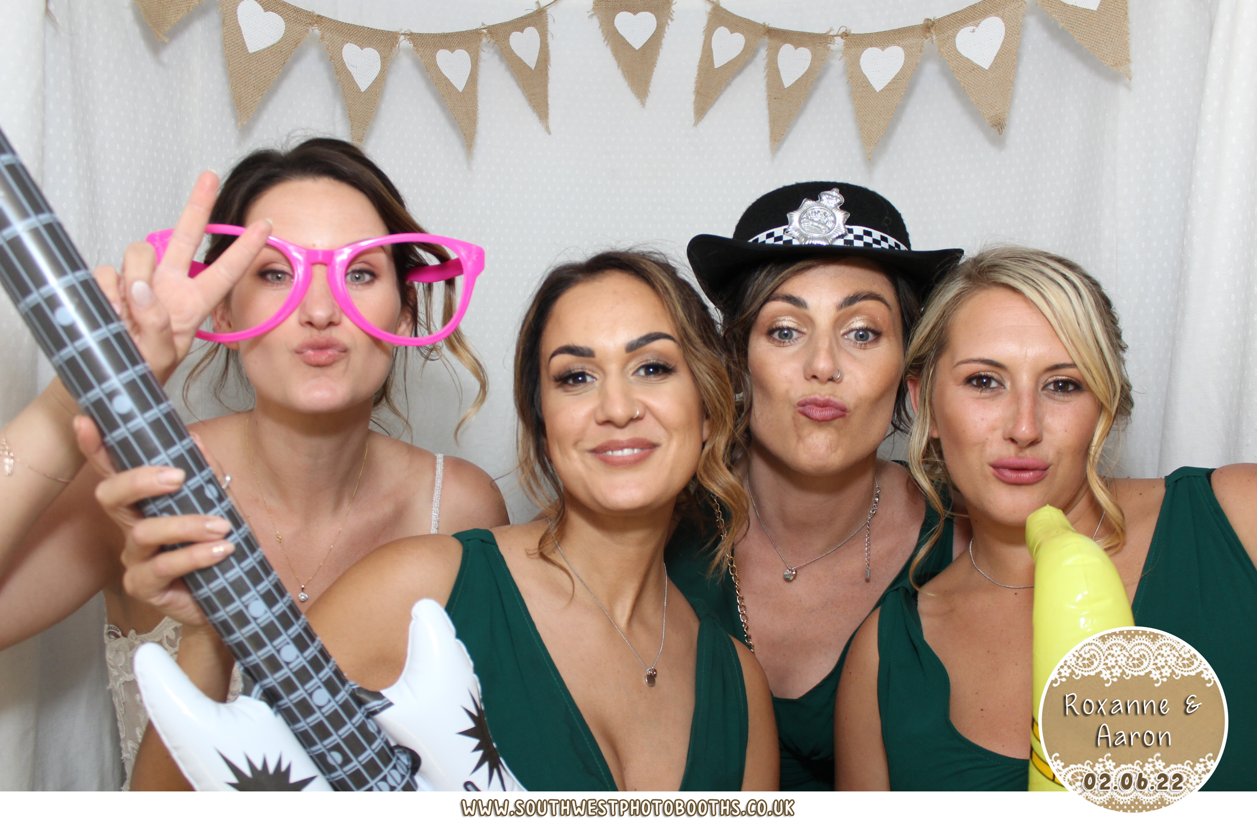 Roxanne & Aaron | View more photos from the event at gallery.southwestphotobooths.co.uk/u/SWPB/Roxanne-Aaron