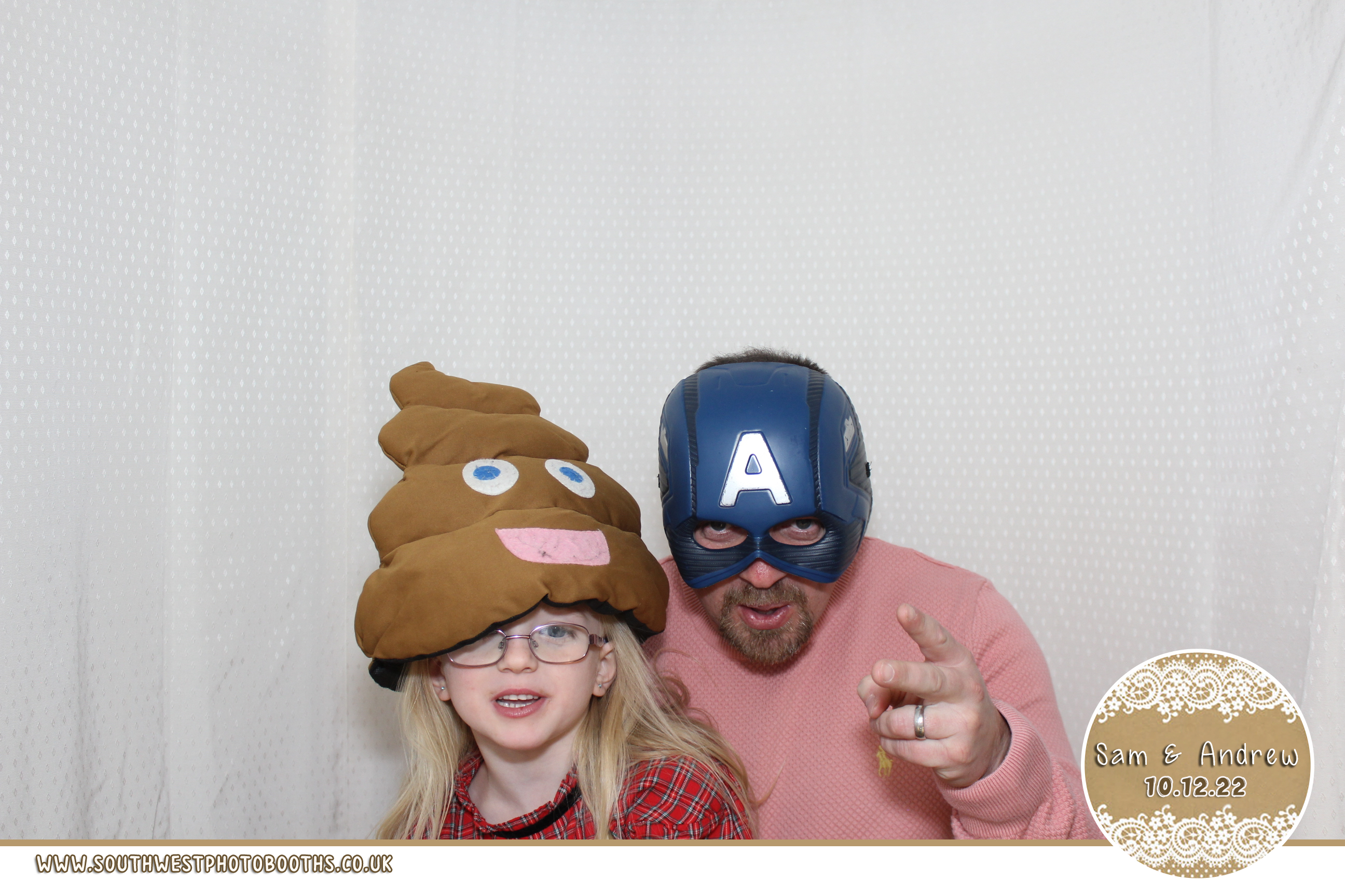Sam & Andrew's Wedding | View more photos from the event at gallery.southwestphotobooths.co.uk/u/SWPB/Sam-Andrews-Wedding