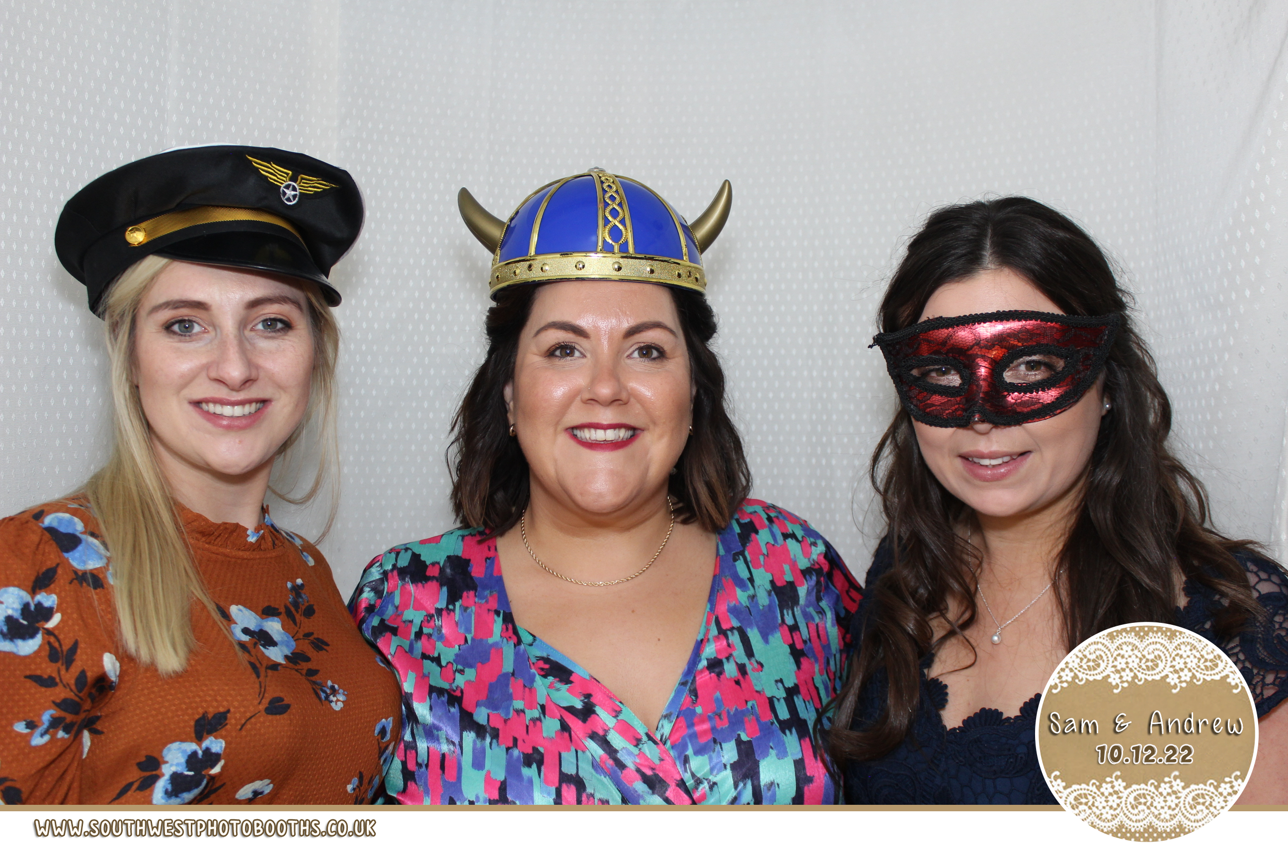 Sam & Andrew's Wedding | View more photos from the event at gallery.southwestphotobooths.co.uk/u/SWPB/Sam-Andrews-Wedding