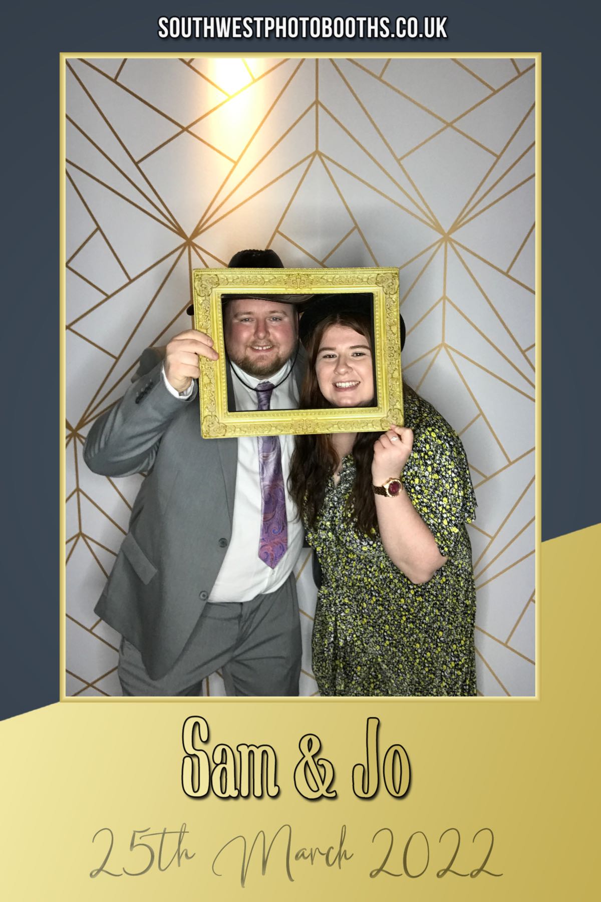 Sam & Jo | View more photos from the event at gallery.southwestphotobooths.co.uk/u/SWPB/Sam-Jo