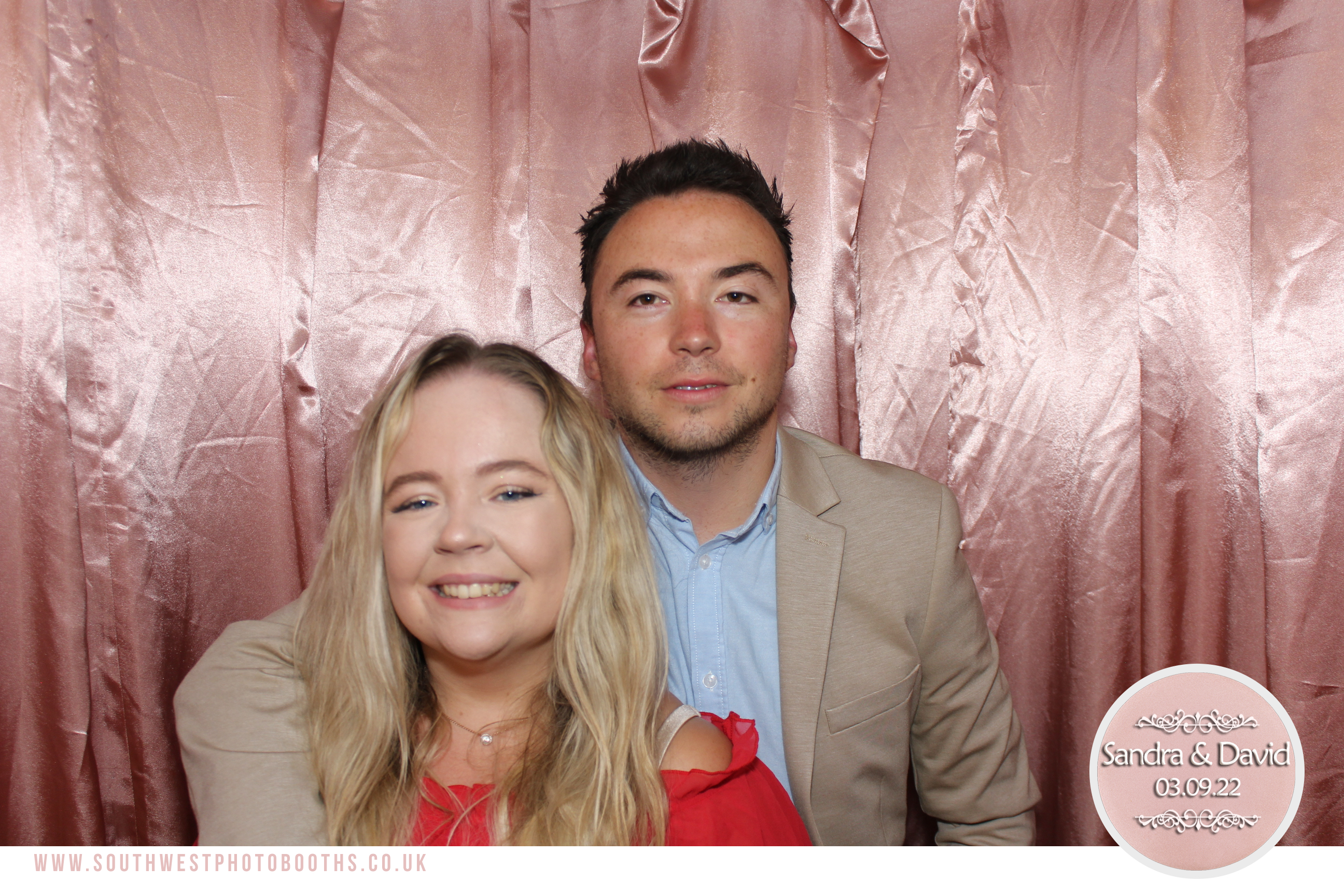 Sandra and David | View more photos from the event at gallery.southwestphotobooths.co.uk/u/SWPB/Sandra-and-David