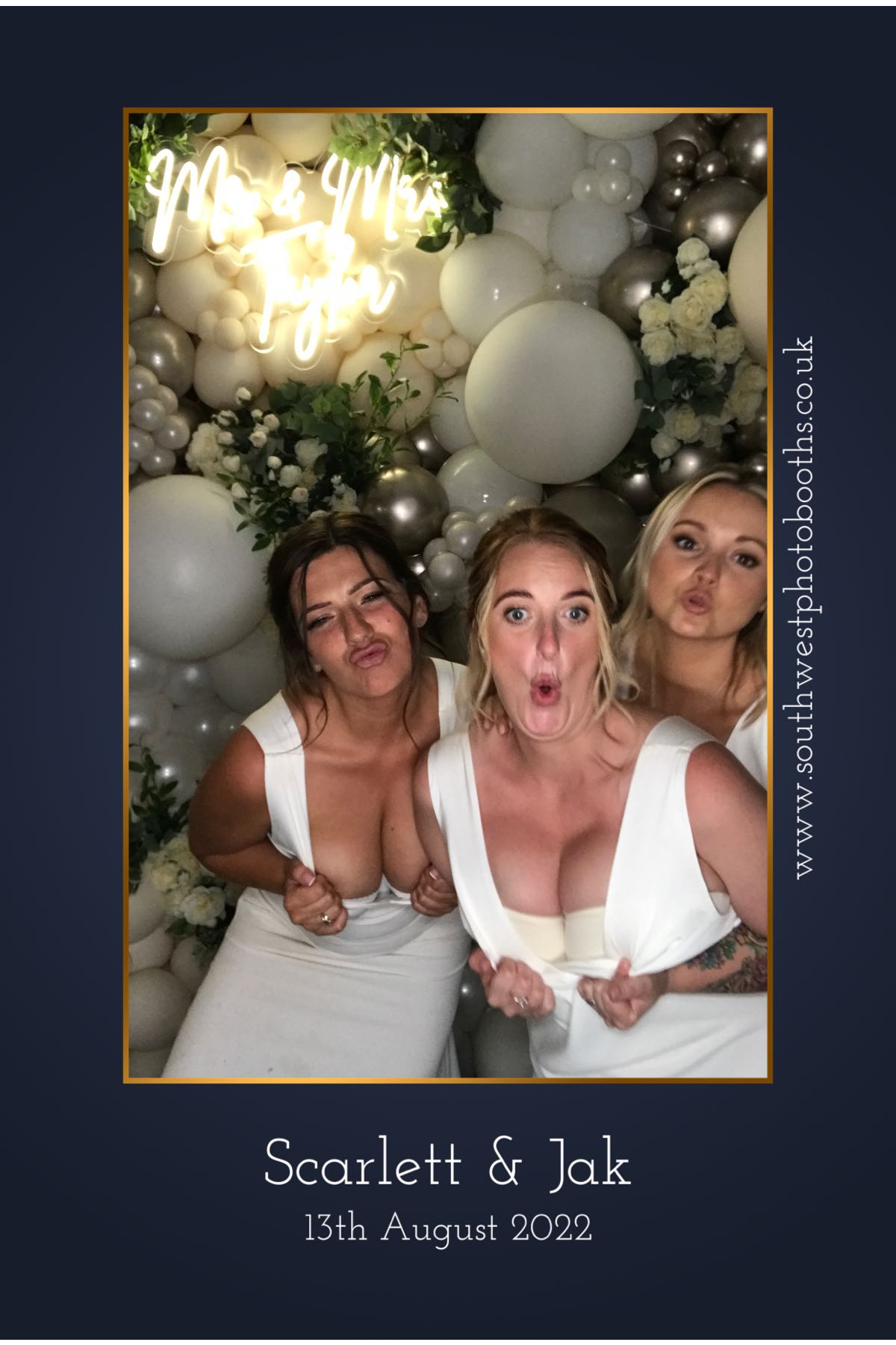 Scarlett & Jack’s Wedding | View more photos from the event at gallery.southwestphotobooths.co.uk/u/SWPB/Scarlett-Jack’s-Wedding