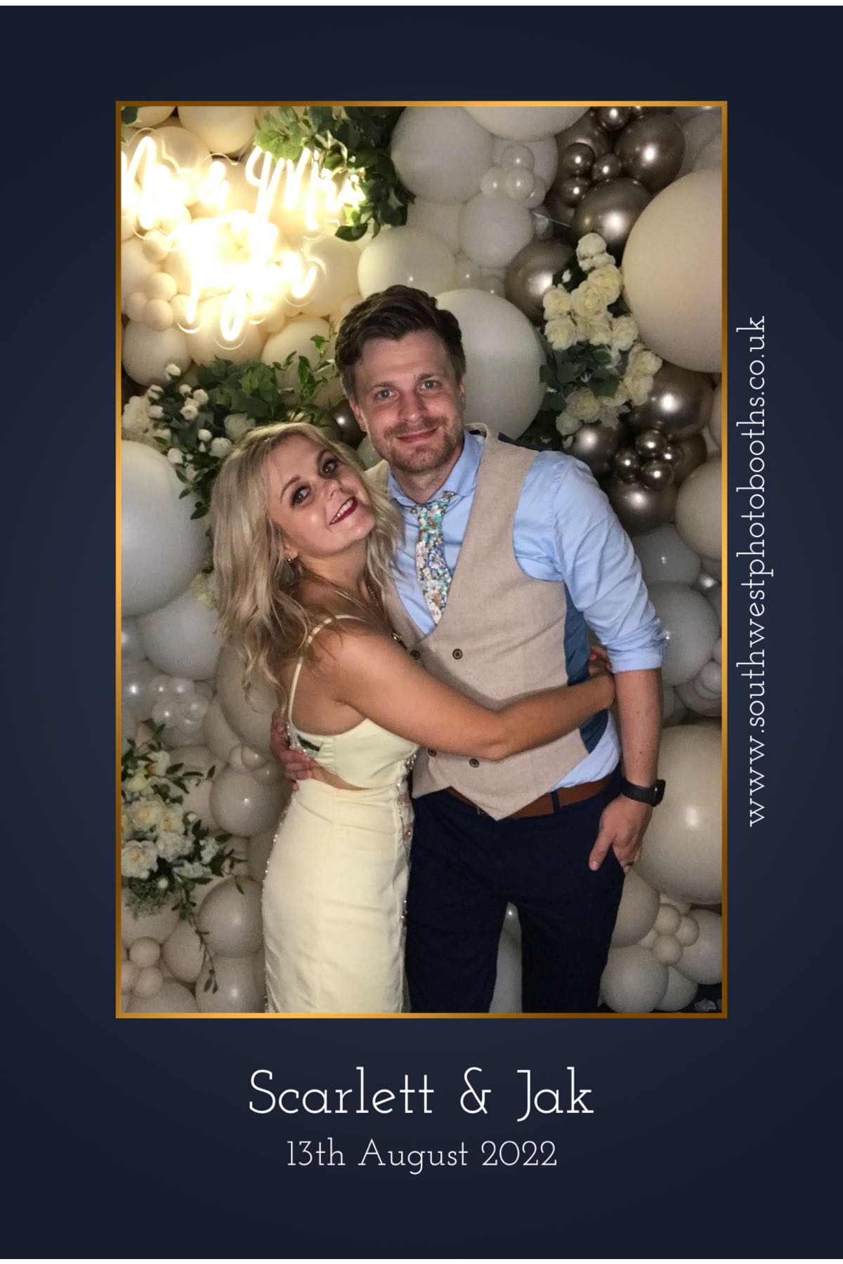Scarlett & Jack’s Wedding | View more photos from the event at gallery.southwestphotobooths.co.uk/u/SWPB/Scarlett-Jack’s-Wedding