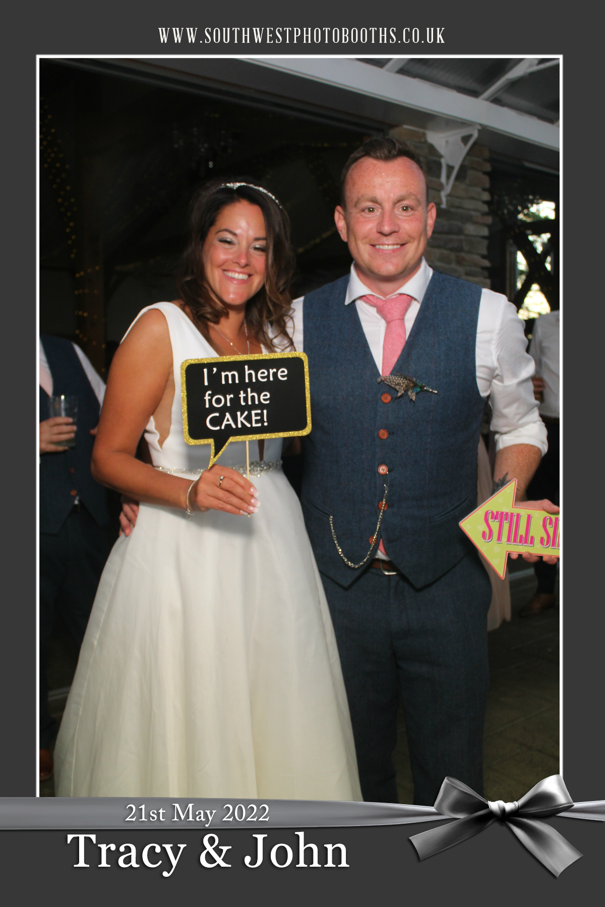 Tracy and John | View more photos from the event at gallery.southwestphotobooths.co.uk/u/SWPB/Tracy-and-John