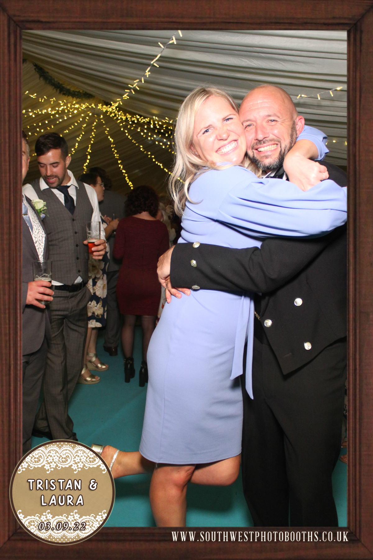 Tristan and Laura | View more photos from the event at gallery.southwestphotobooths.co.uk/u/SWPB/Tristan-and-Laura