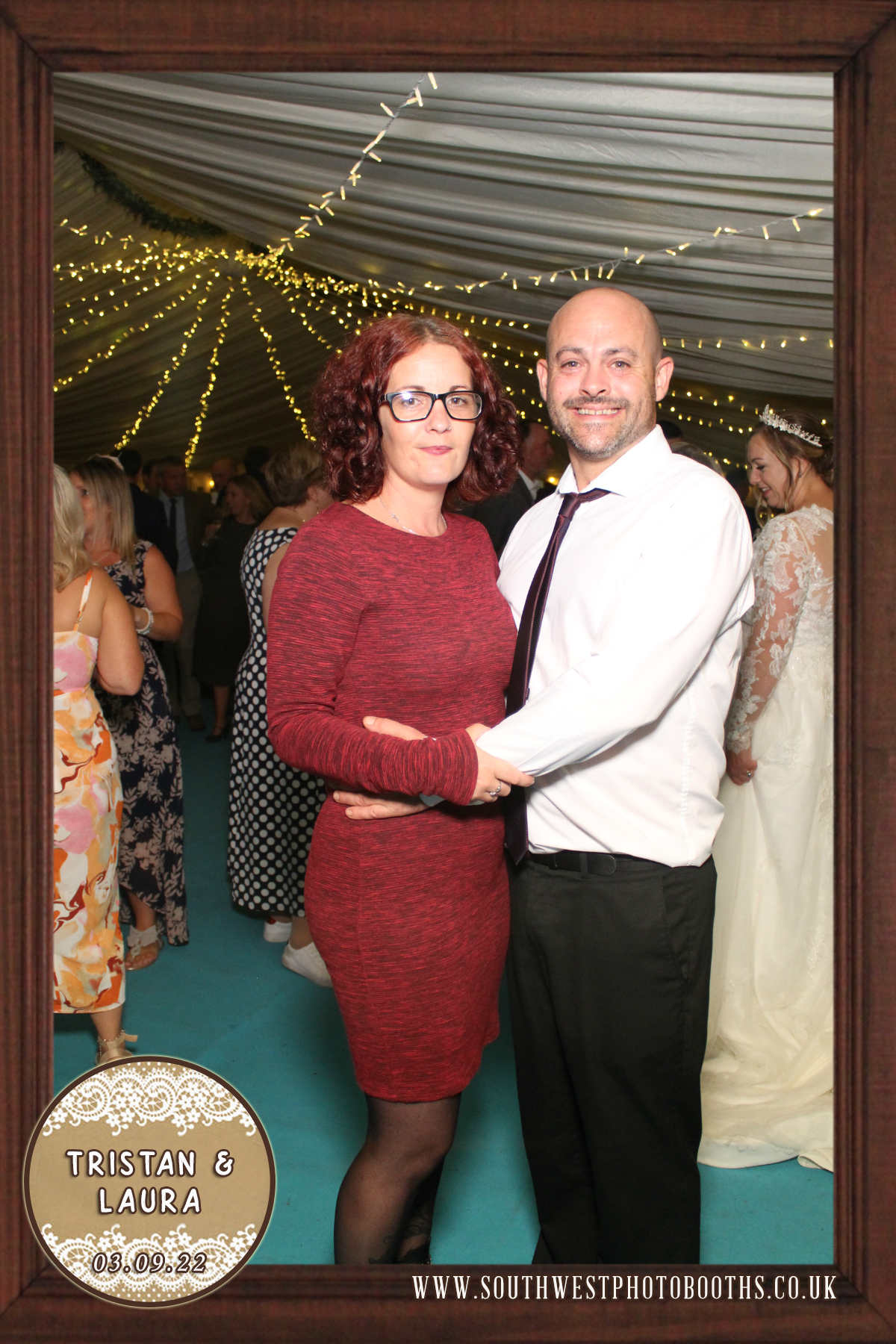Tristan and Laura | View more photos from the event at gallery.southwestphotobooths.co.uk/u/SWPB/Tristan-and-Laura