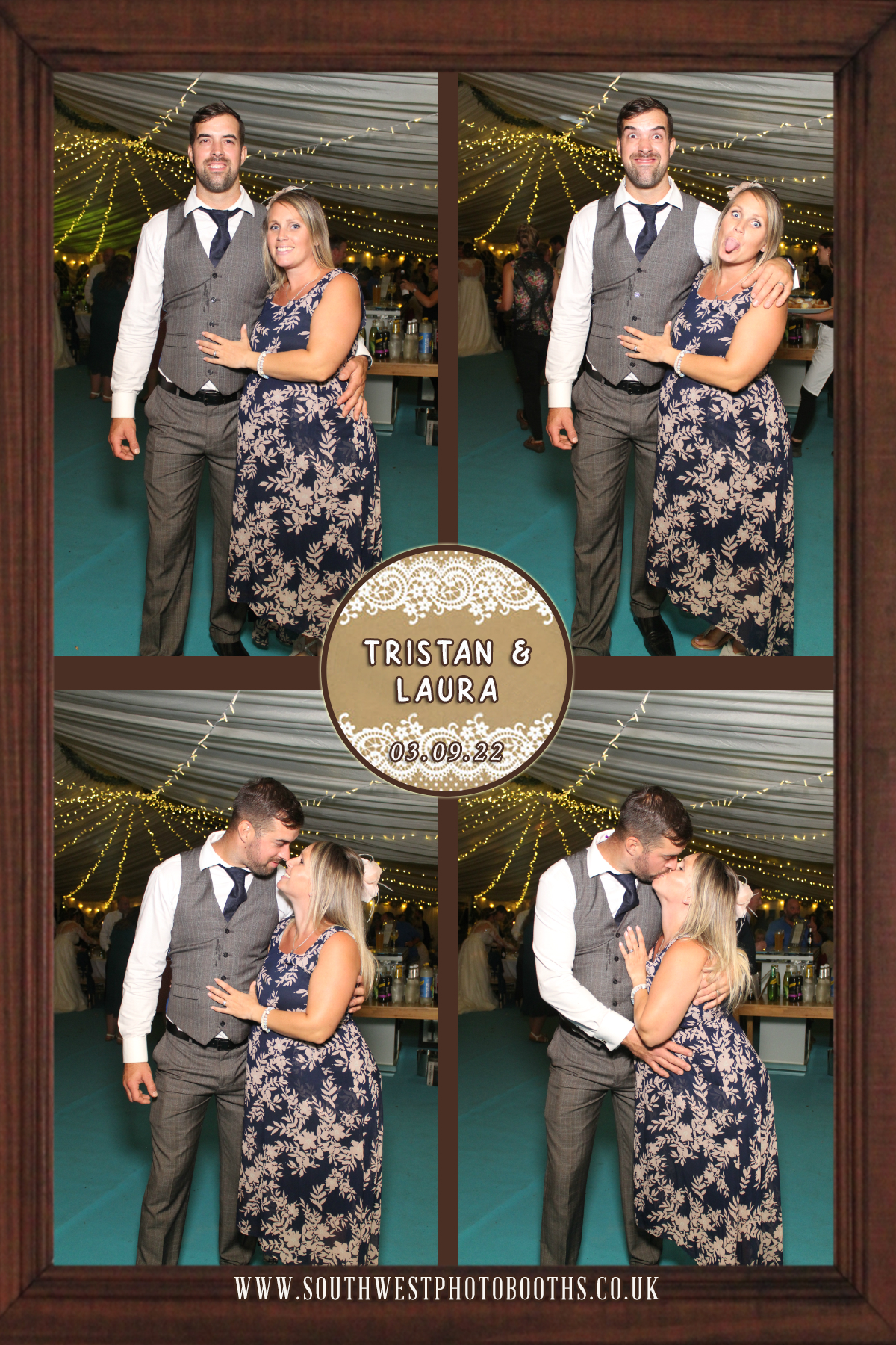 Tristan and Laura | View more photos from the event at gallery.southwestphotobooths.co.uk/u/SWPB/Tristan-and-Laura