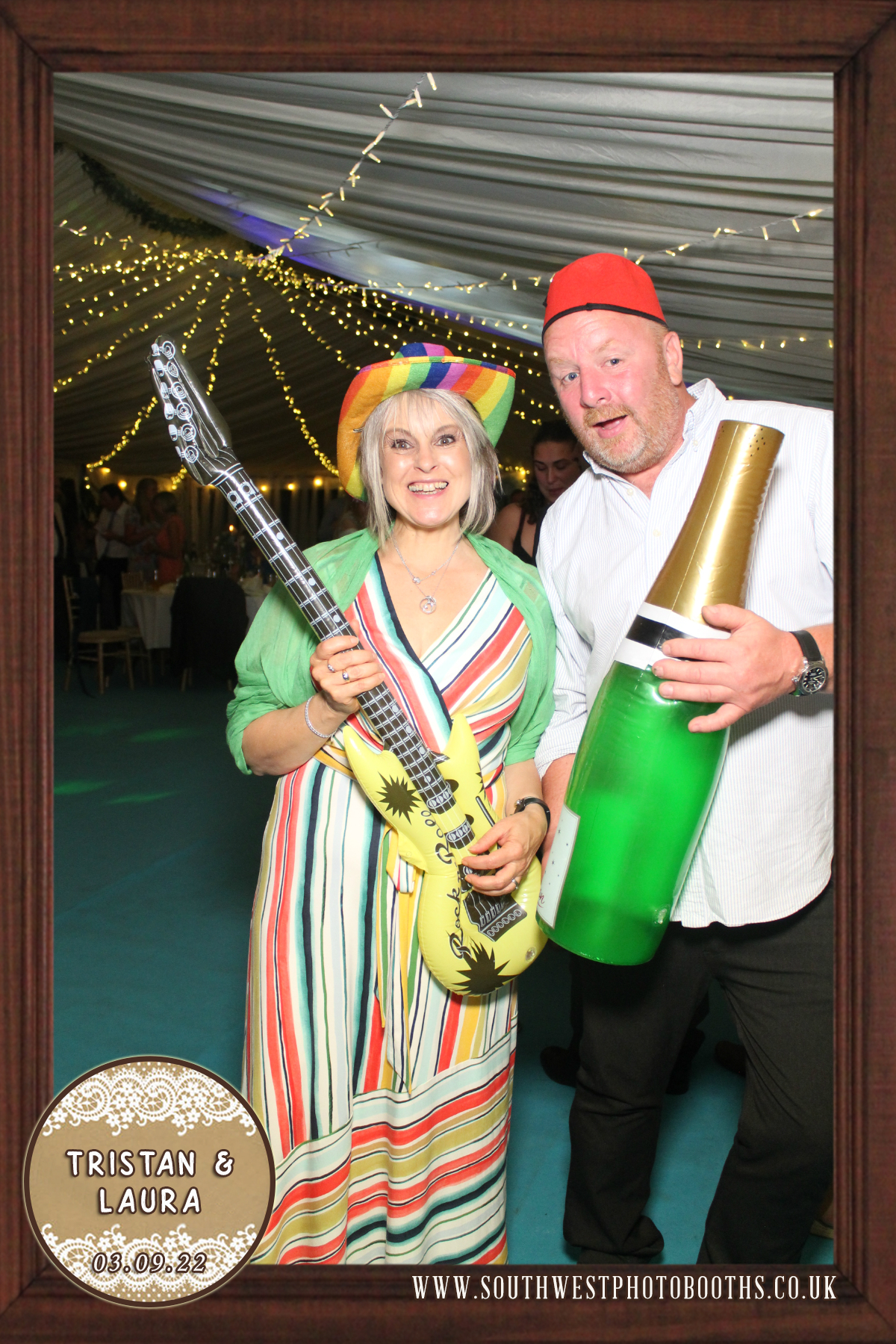 Tristan and Laura | View more photos from the event at gallery.southwestphotobooths.co.uk/u/SWPB/Tristan-and-Laura