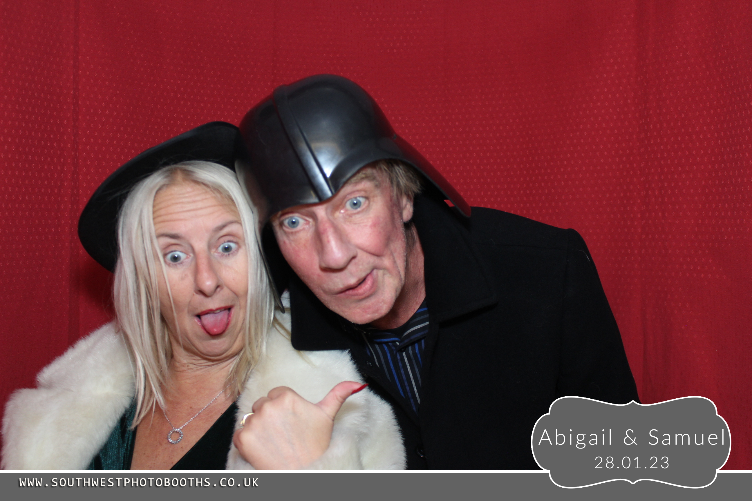 Abigail & Samuel's wedding | View more photos from the event at gallery.southwestphotobooths.co.uk/u/SWPB/Abigail-Samuels-wedding