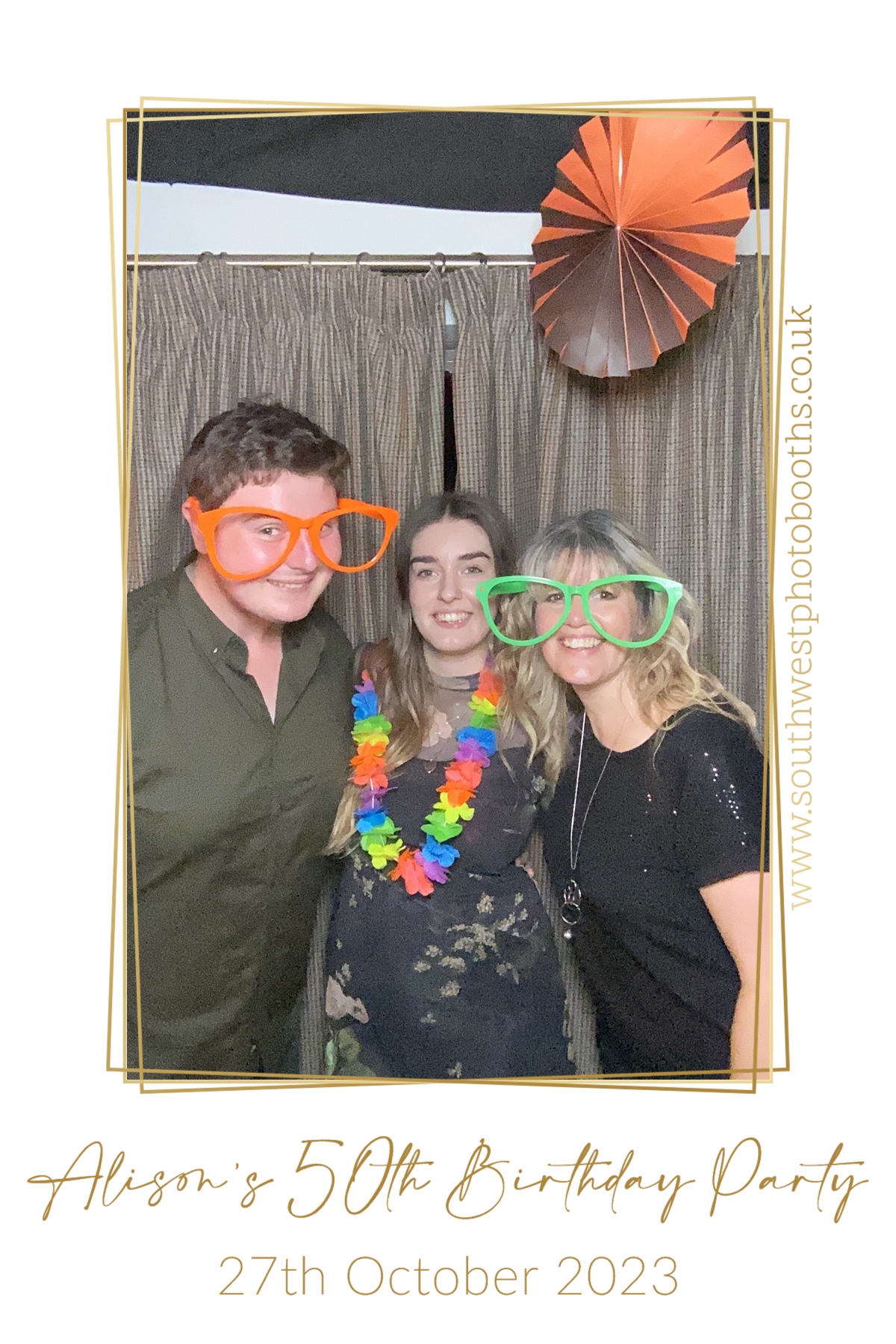 Alison’s 50th Birthday Party | View more photos from the event at gallery.southwestphotobooths.co.uk/u/SWPB/Alison’s-50th-Birthday-Party
