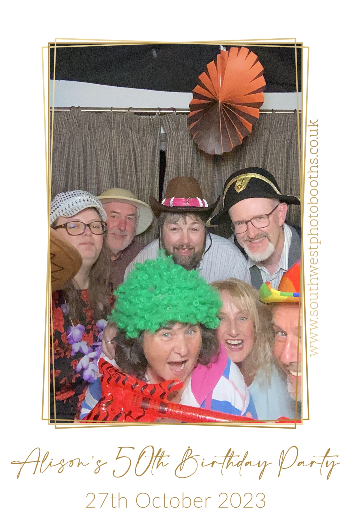 Alison’s 50th Birthday Party | View more photos from the event at gallery.southwestphotobooths.co.uk/u/SWPB/Alison’s-50th-Birthday-Party