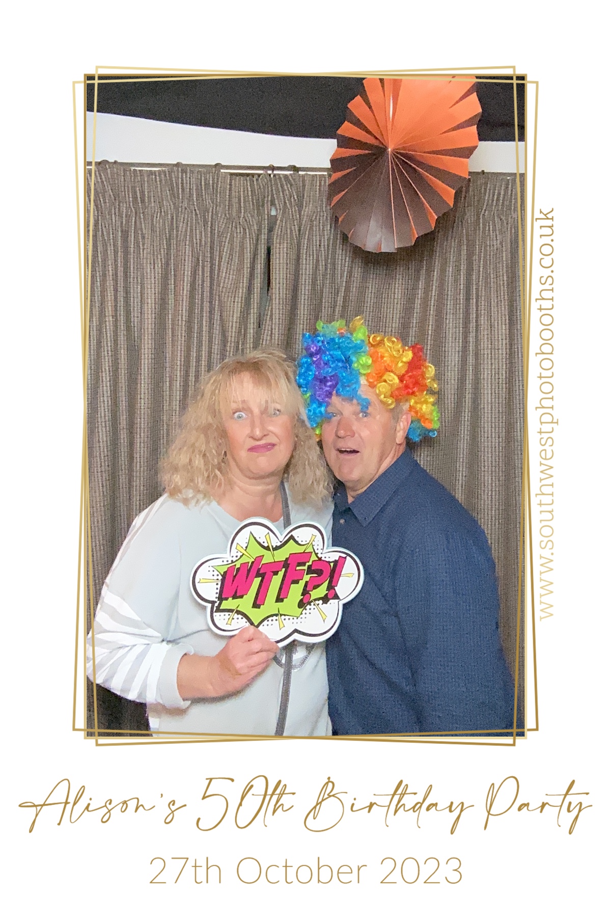 Alison’s 50th Birthday Party | View more photos from the event at gallery.southwestphotobooths.co.uk/u/SWPB/Alison’s-50th-Birthday-Party