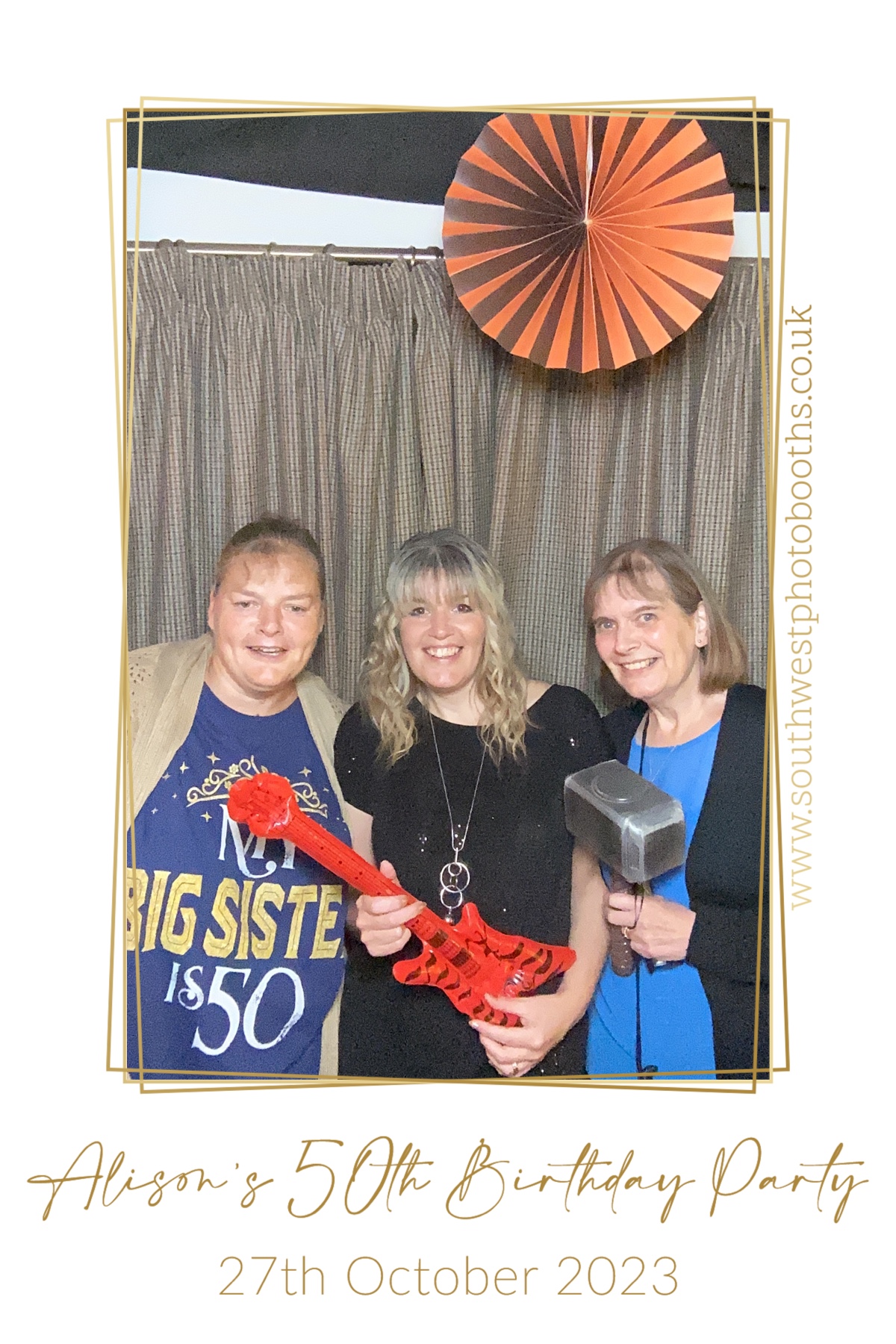 Alison’s 50th Birthday Party | View more photos from the event at gallery.southwestphotobooths.co.uk/u/SWPB/Alison’s-50th-Birthday-Party