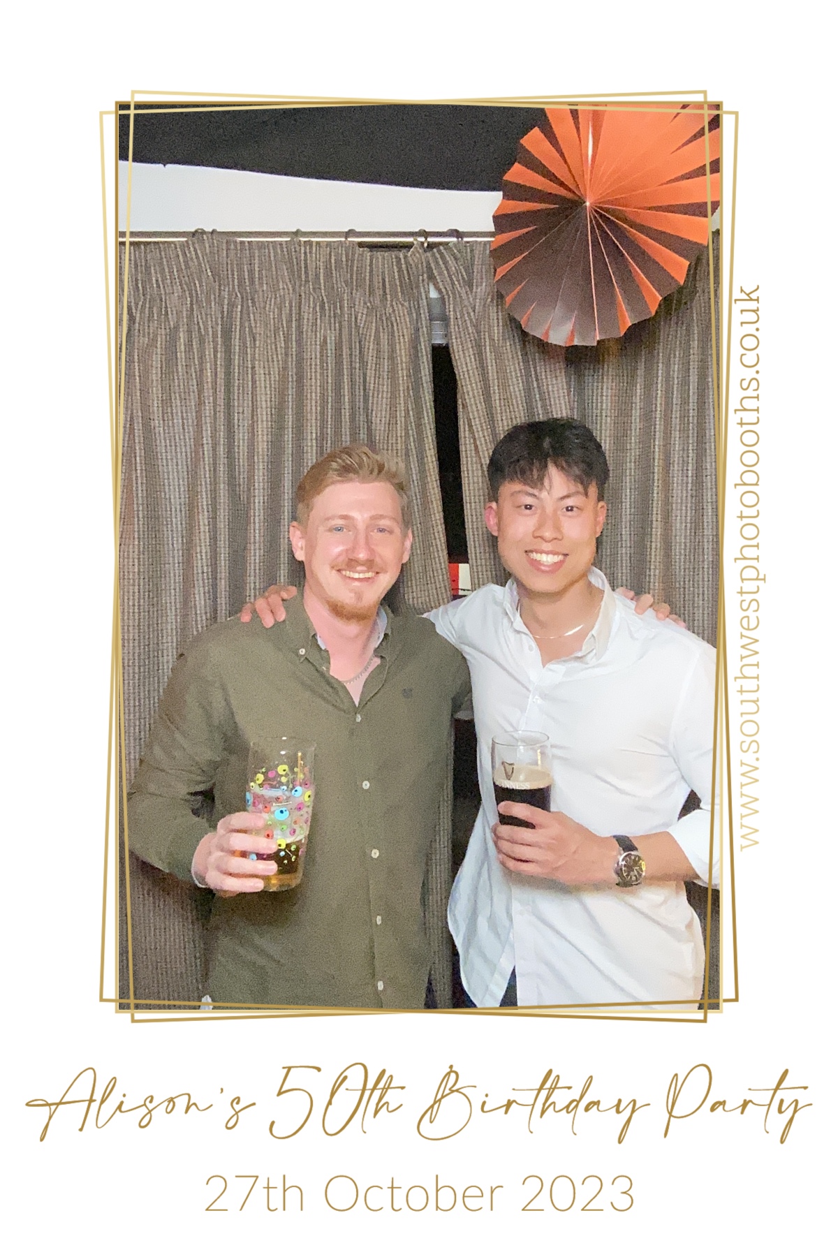 Alison’s 50th Birthday Party | View more photos from the event at gallery.southwestphotobooths.co.uk/u/SWPB/Alison’s-50th-Birthday-Party