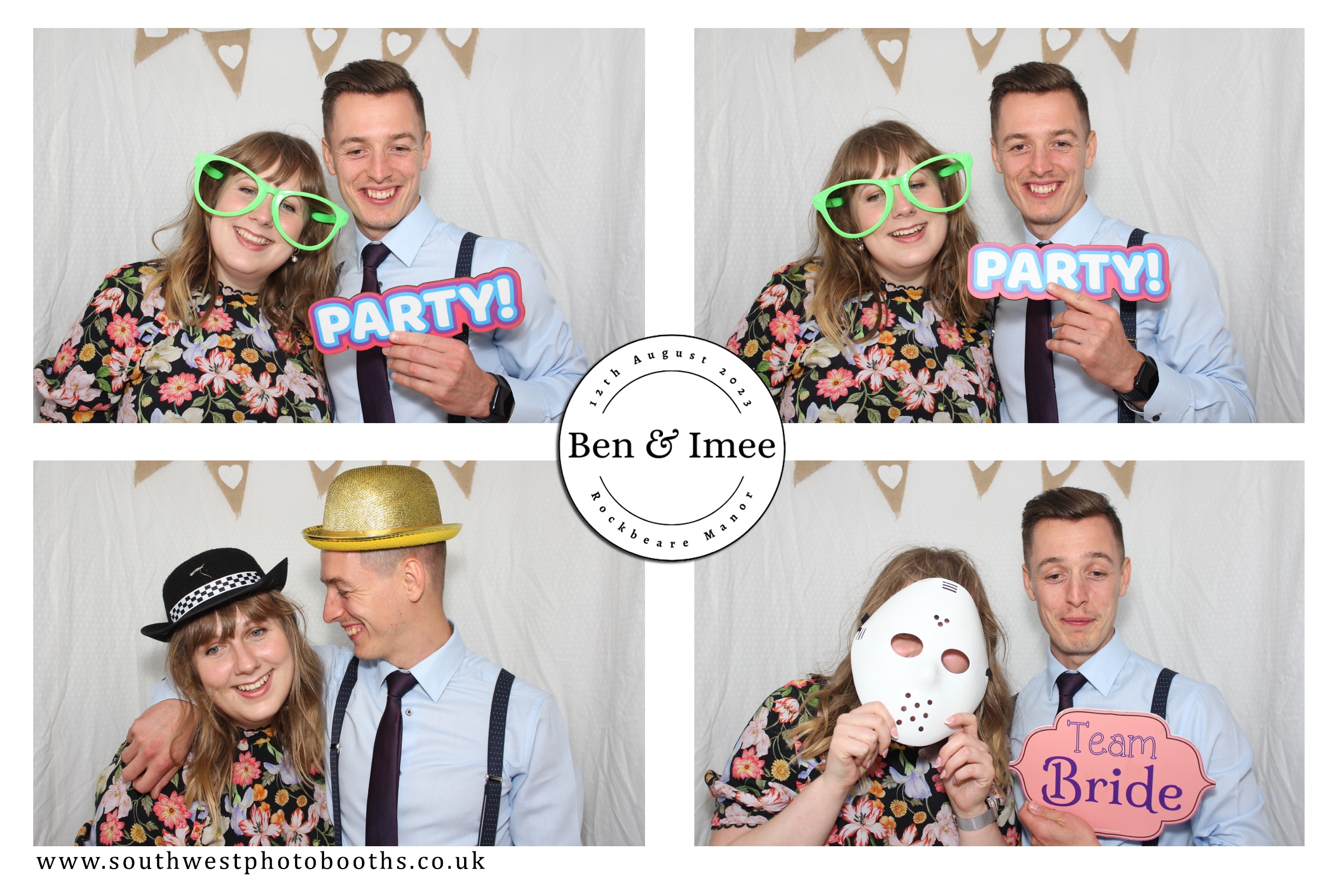 Ben & Imee | View more photos from the event at gallery.southwestphotobooths.co.uk/u/SWPB/Ben-Imee