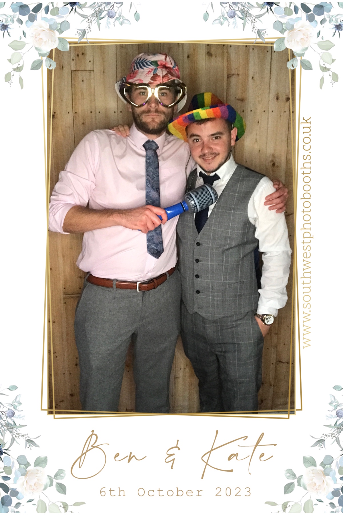Ben and Kate | View more photos from the event at gallery.southwestphotobooths.co.uk/u/SWPB/Ben-and-Kate