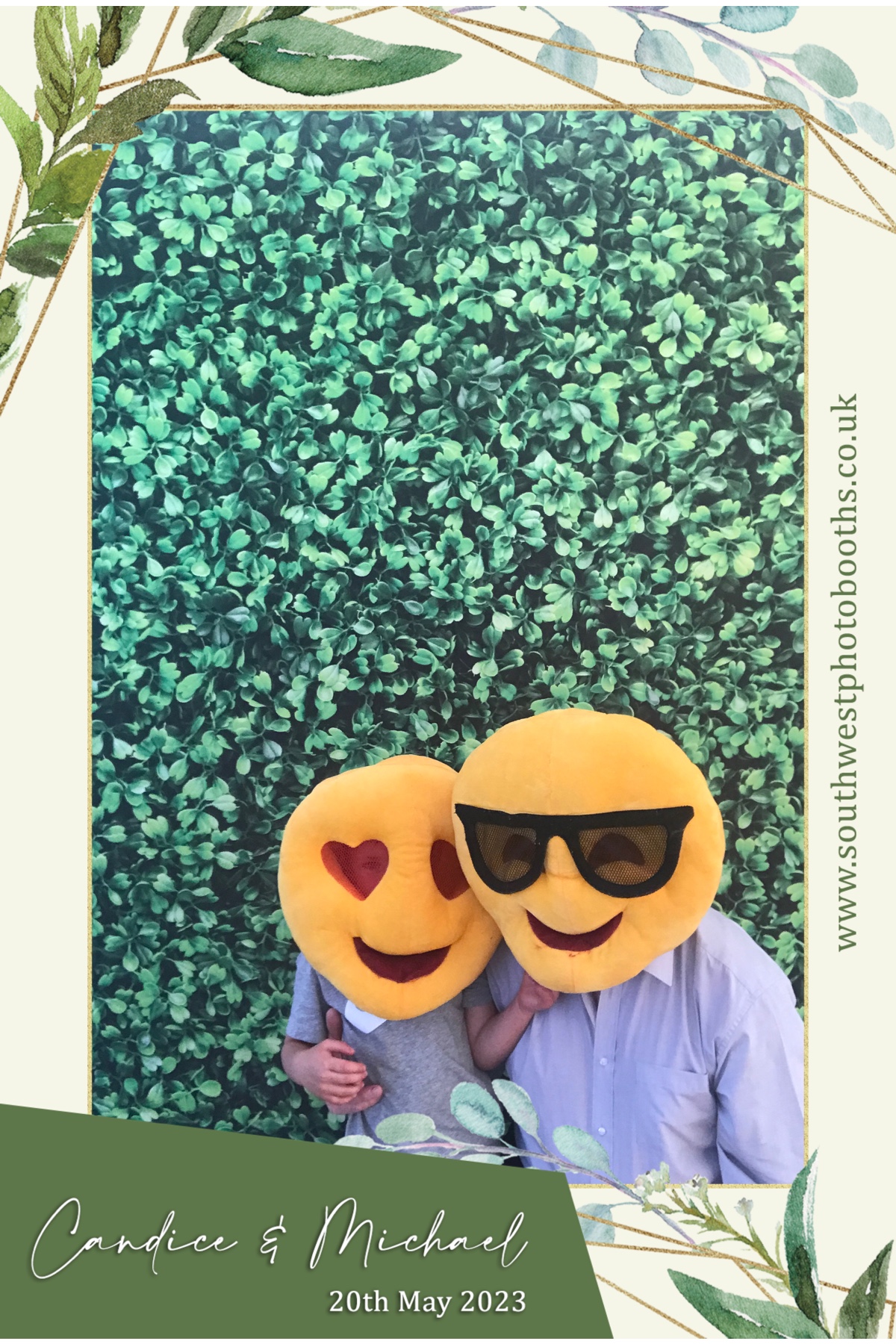 Candice & Michael  | View more photos from the event at gallery.southwestphotobooths.co.uk/u/SWPB/Candice-Michael