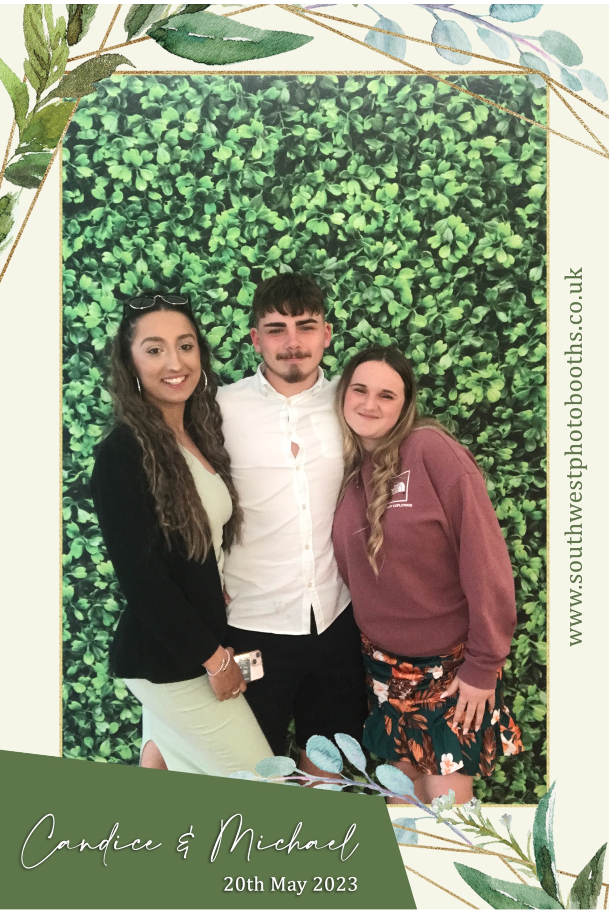 Candice & Michael  | View more photos from the event at gallery.southwestphotobooths.co.uk/u/SWPB/Candice-Michael