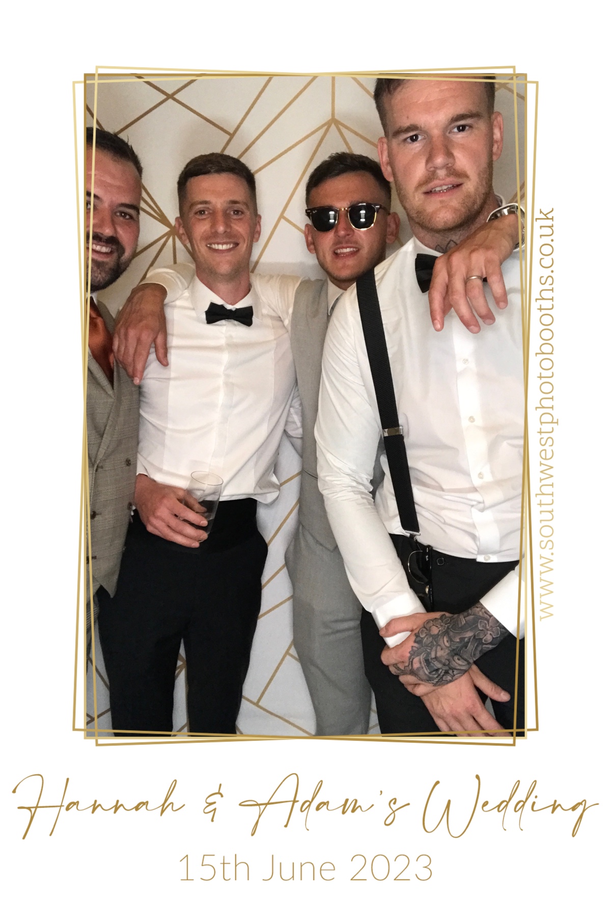 Hannah & Adam | View more photos from the event at gallery.southwestphotobooths.co.uk/u/SWPB/Hannah-Adam