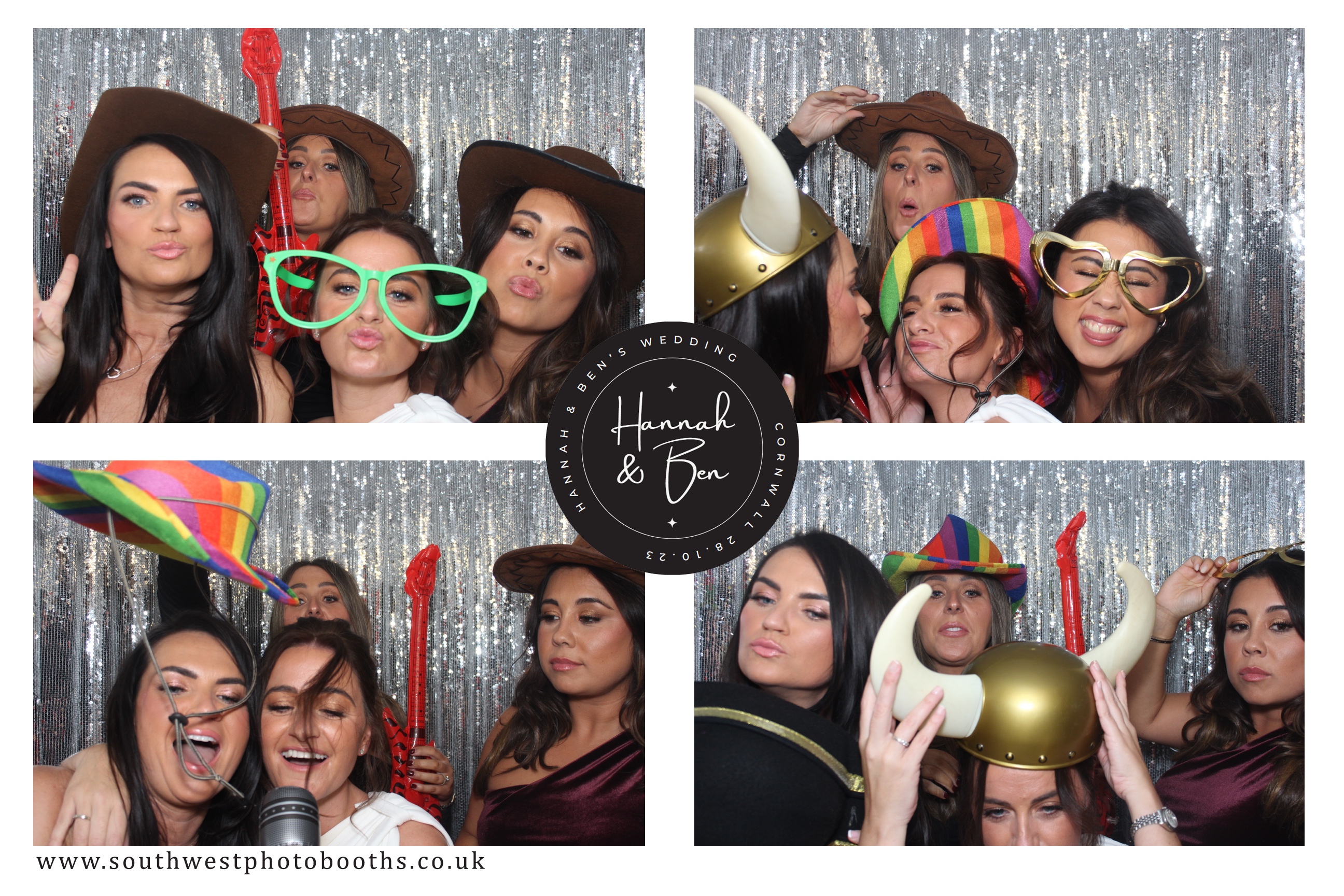 Hannah and Ben | View more photos from the event at gallery.southwestphotobooths.co.uk/u/SWPB/Hannah-and-Ben