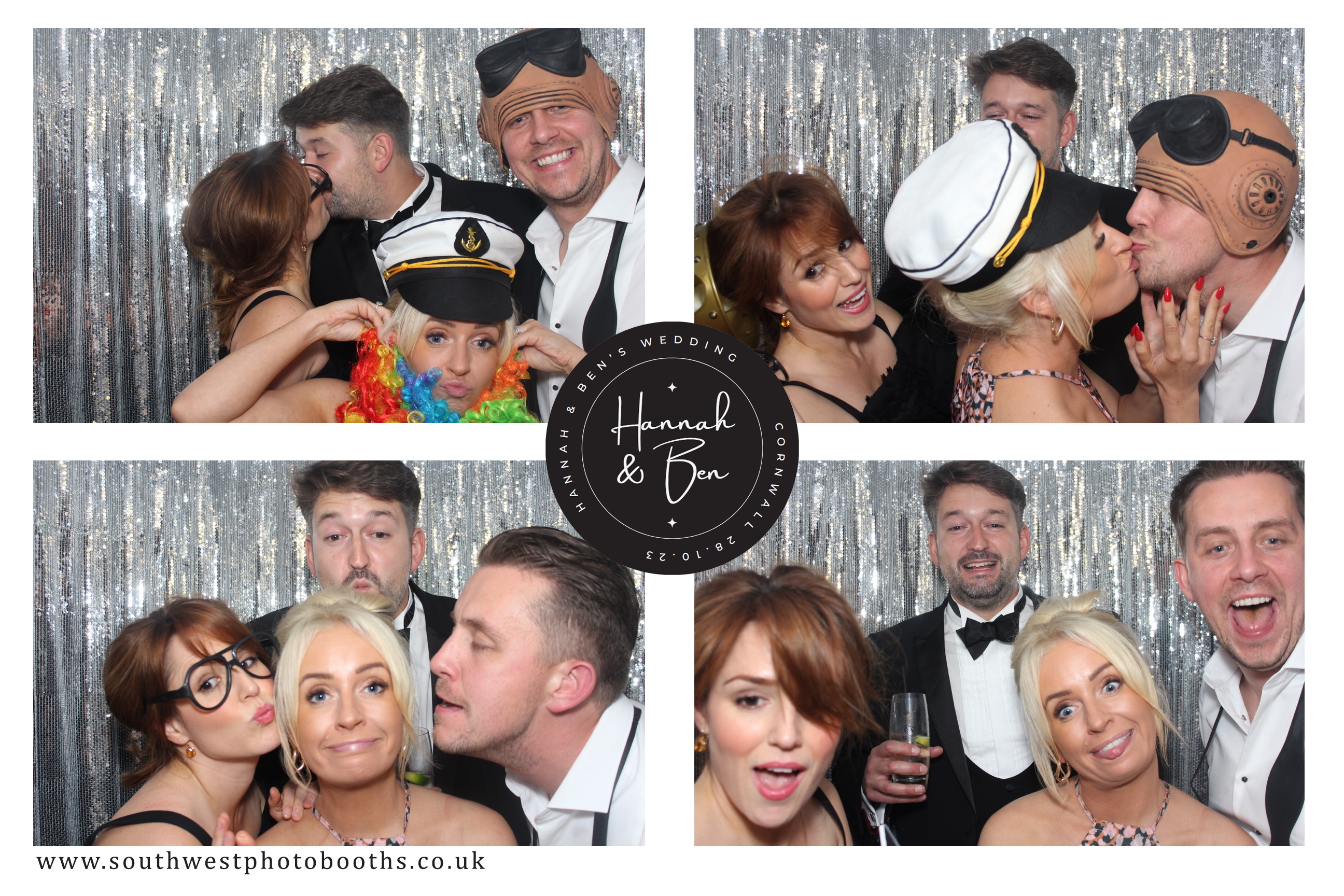 Hannah and Ben | View more photos from the event at gallery.southwestphotobooths.co.uk/u/SWPB/Hannah-and-Ben
