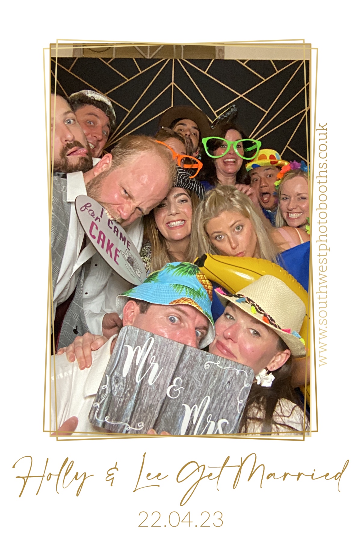 Holly & Lee Get Married | View more photos from the event at gallery.southwestphotobooths.co.uk/u/SWPB/Holly-Lee-Get-Married