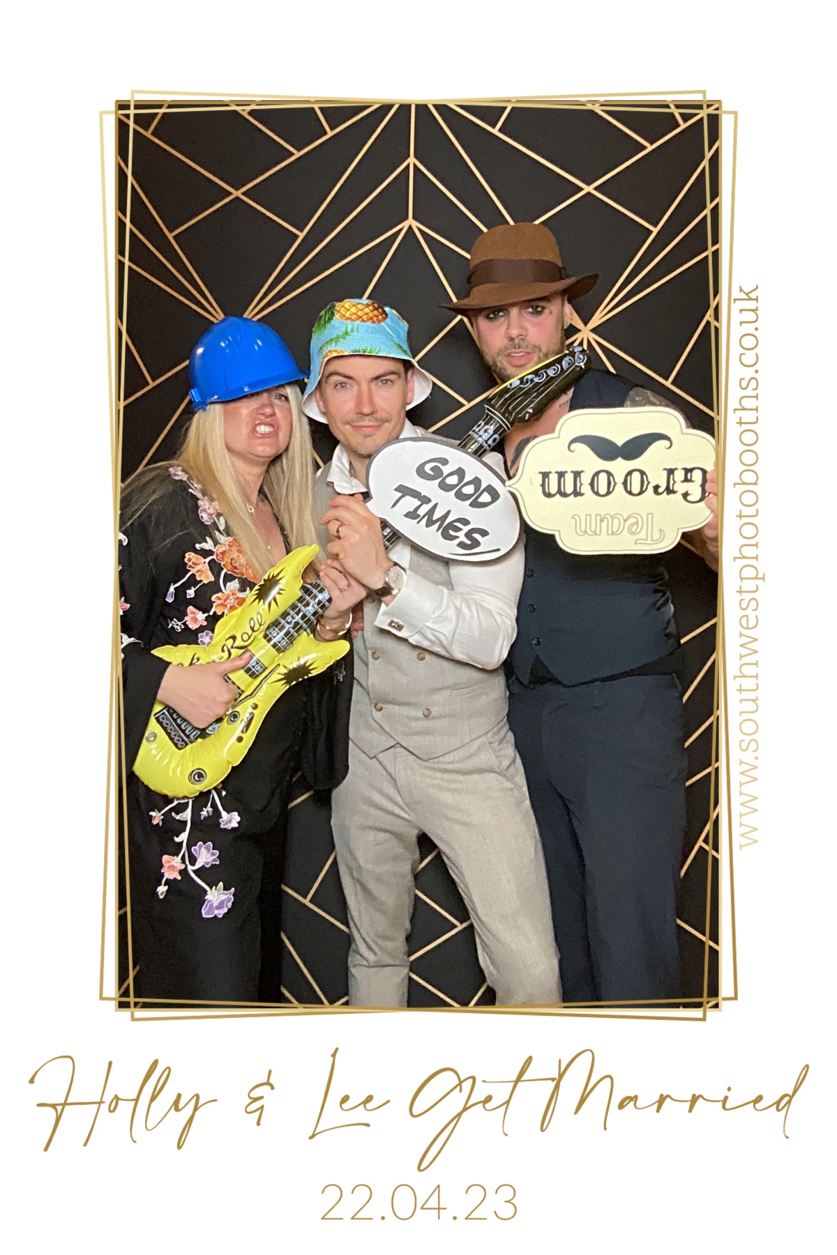Holly & Lee Get Married | View more photos from the event at gallery.southwestphotobooths.co.uk/u/SWPB/Holly-Lee-Get-Married