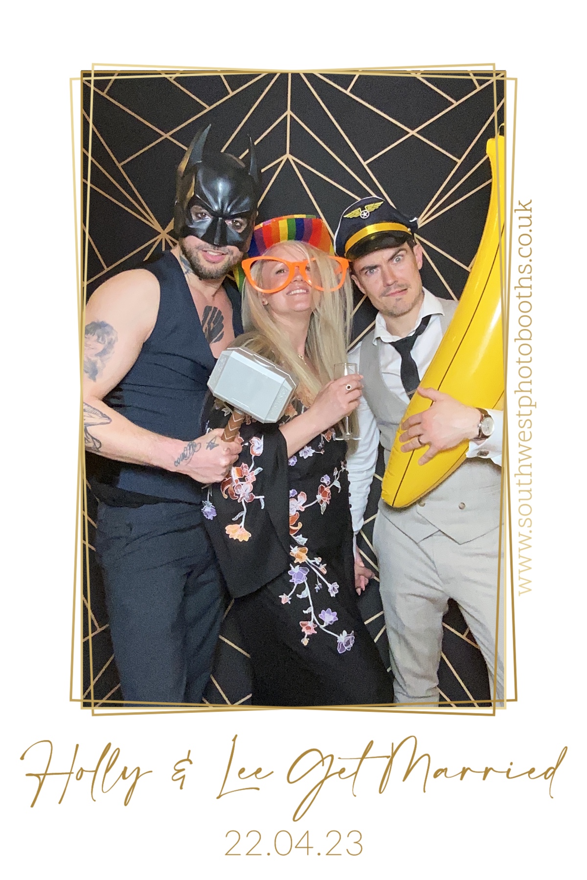Holly & Lee Get Married | View more photos from the event at gallery.southwestphotobooths.co.uk/u/SWPB/Holly-Lee-Get-Married