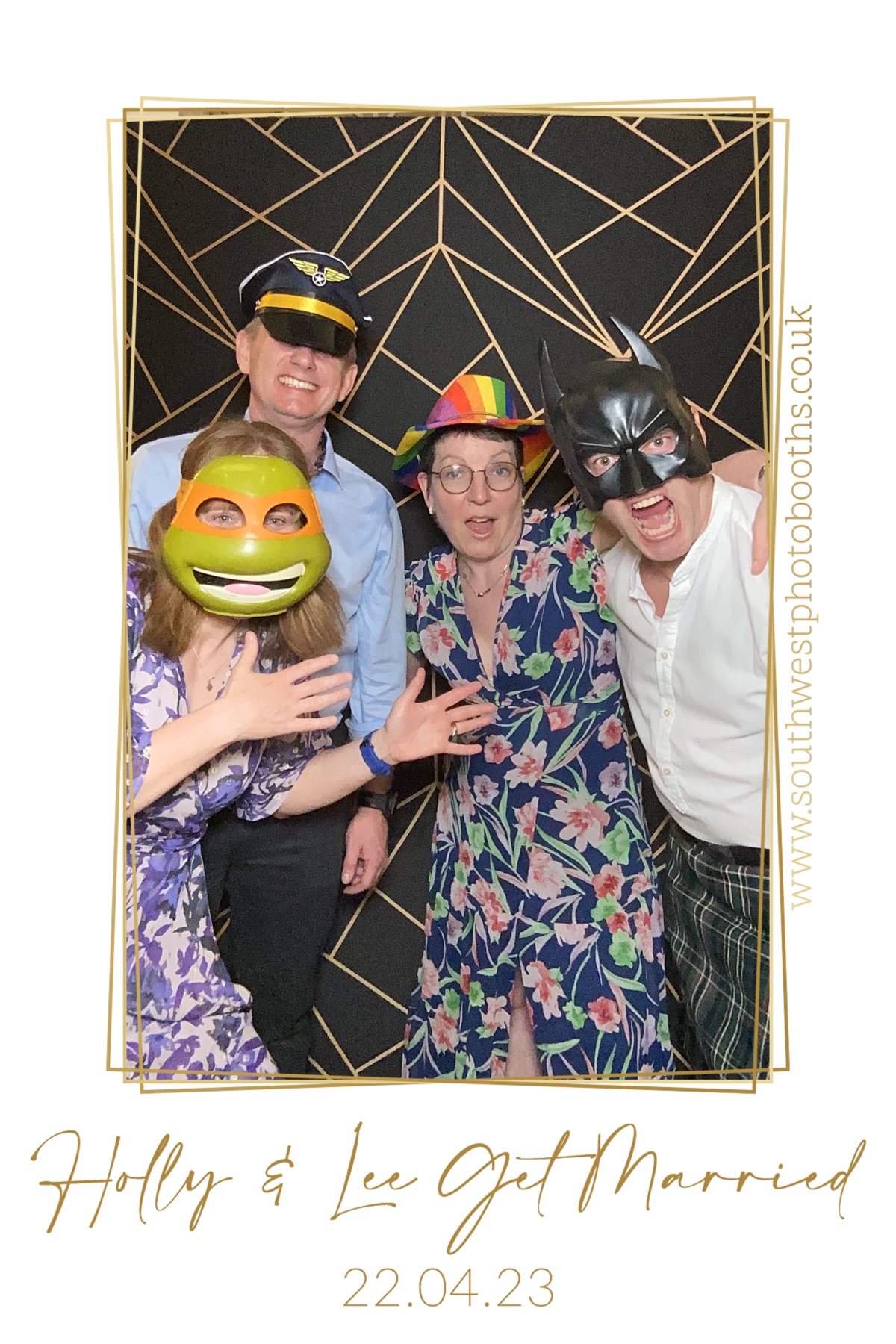 Holly & Lee Get Married | View more photos from the event at gallery.southwestphotobooths.co.uk/u/SWPB/Holly-Lee-Get-Married