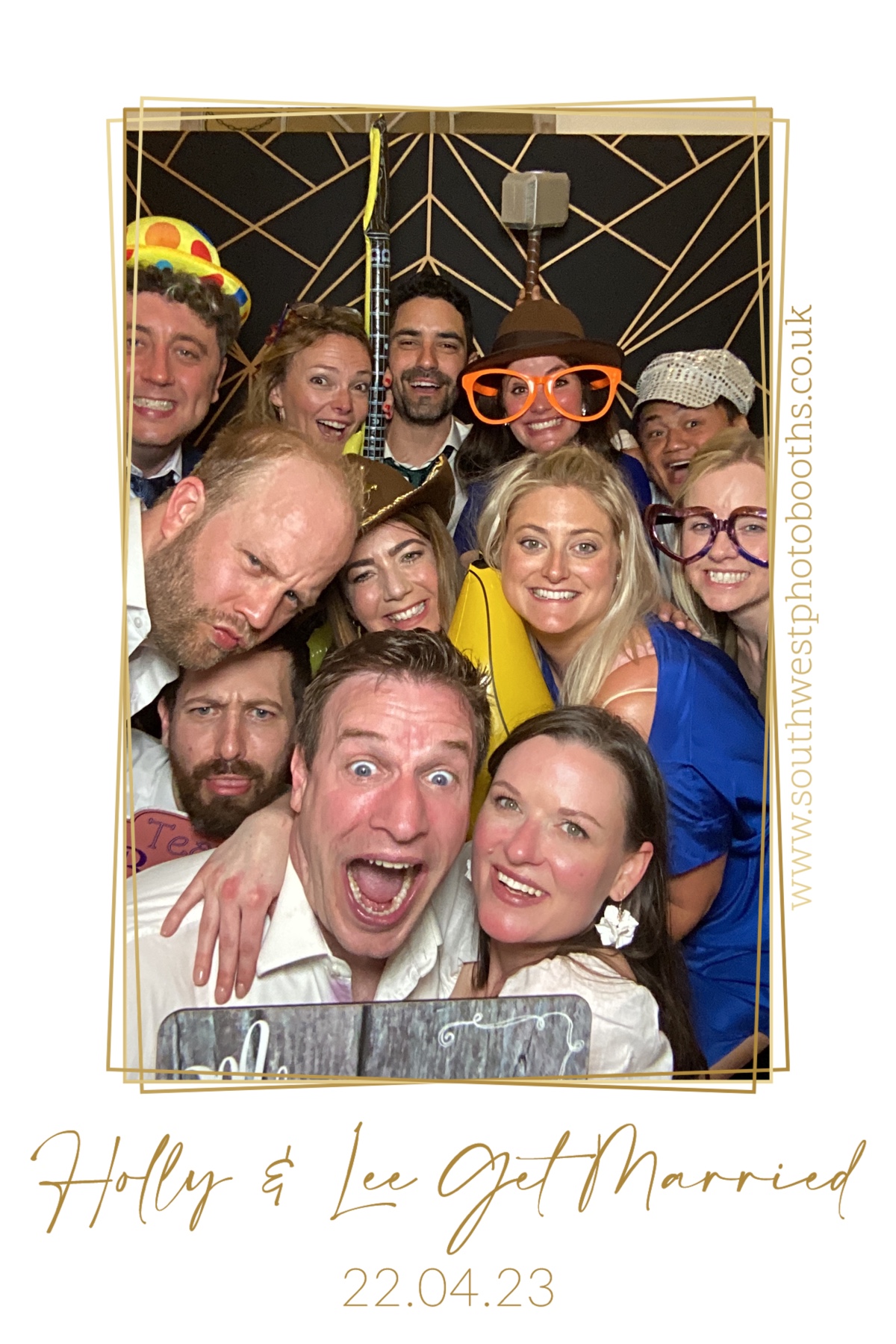Holly & Lee Get Married | View more photos from the event at gallery.southwestphotobooths.co.uk/u/SWPB/Holly-Lee-Get-Married