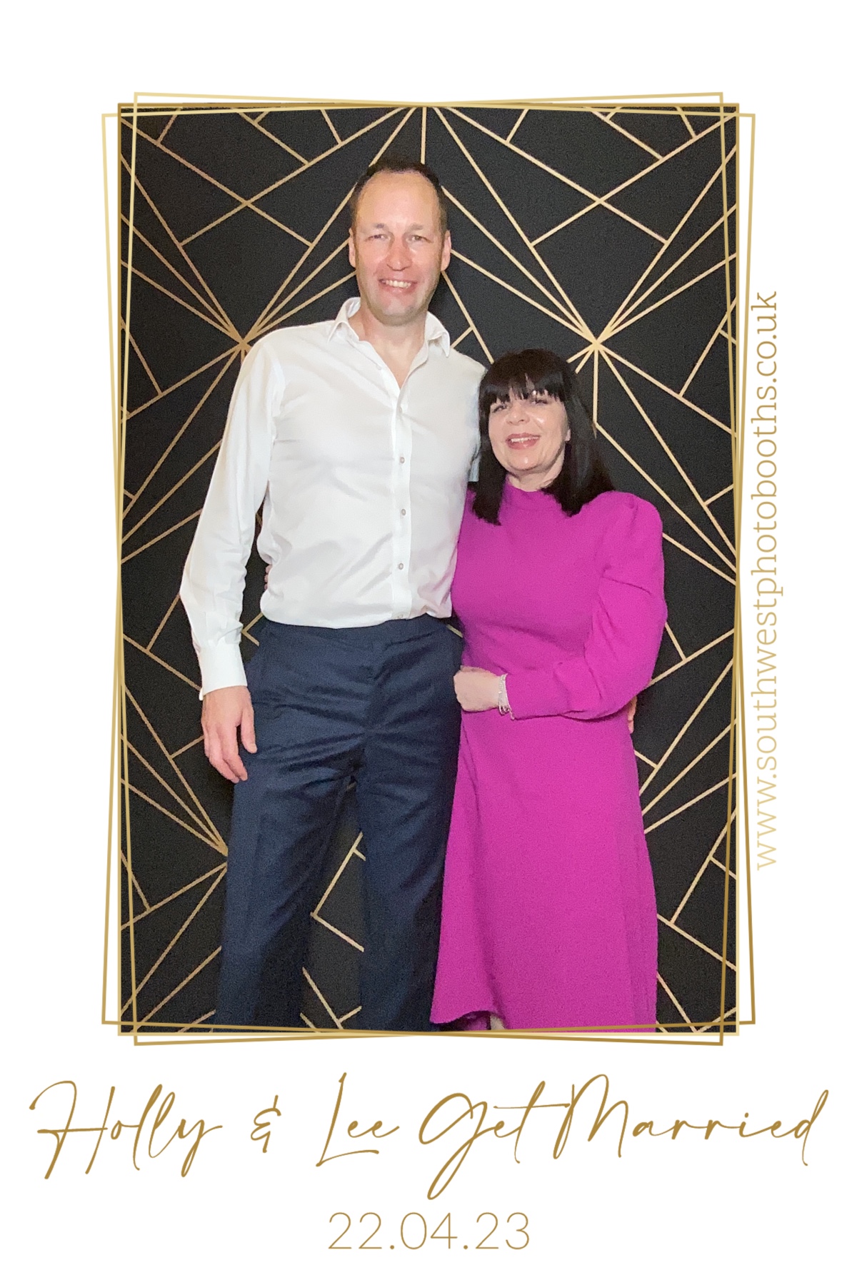 Holly & Lee Get Married | View more photos from the event at gallery.southwestphotobooths.co.uk/u/SWPB/Holly-Lee-Get-Married