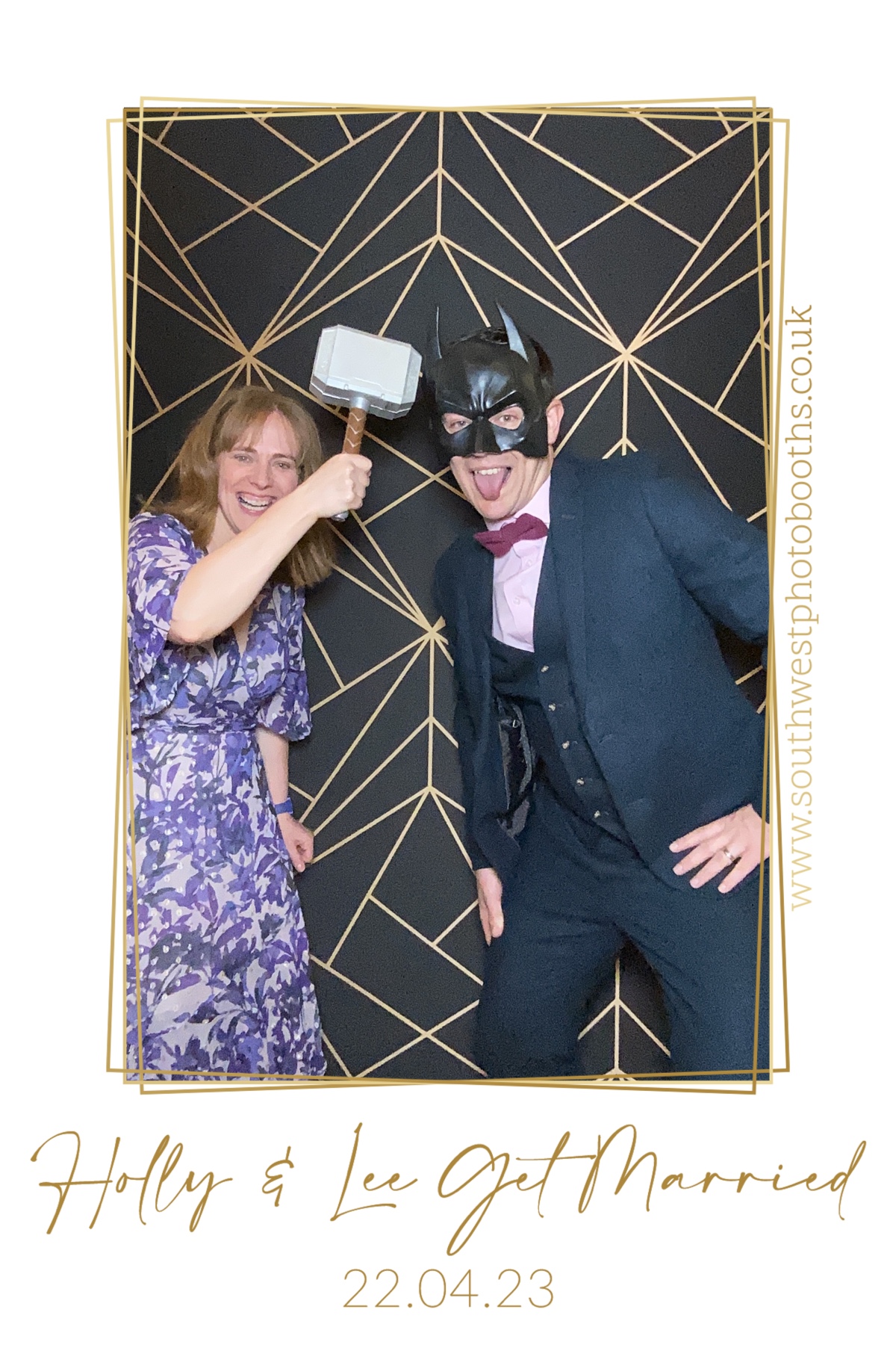 Holly & Lee Get Married | View more photos from the event at gallery.southwestphotobooths.co.uk/u/SWPB/Holly-Lee-Get-Married