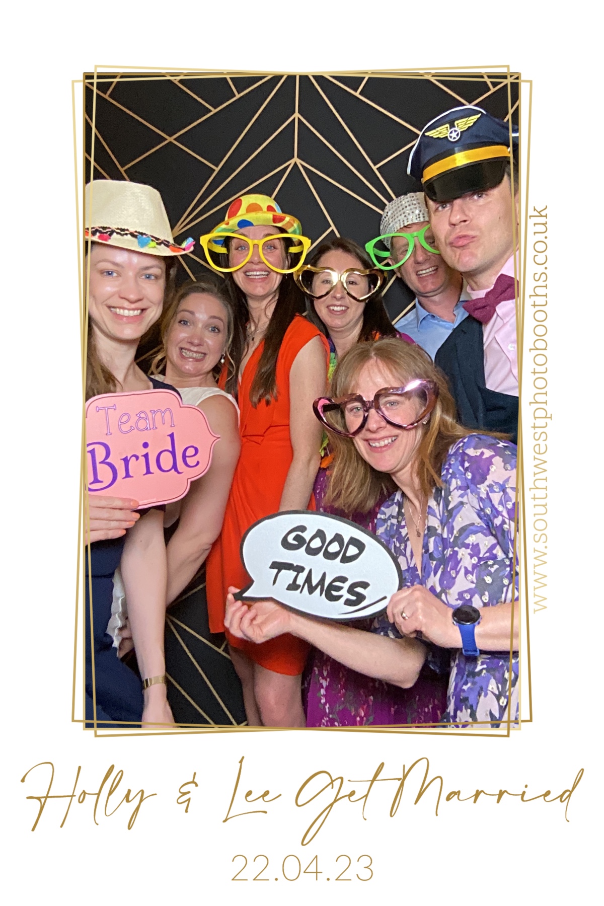 Holly & Lee Get Married | View more photos from the event at gallery.southwestphotobooths.co.uk/u/SWPB/Holly-Lee-Get-Married