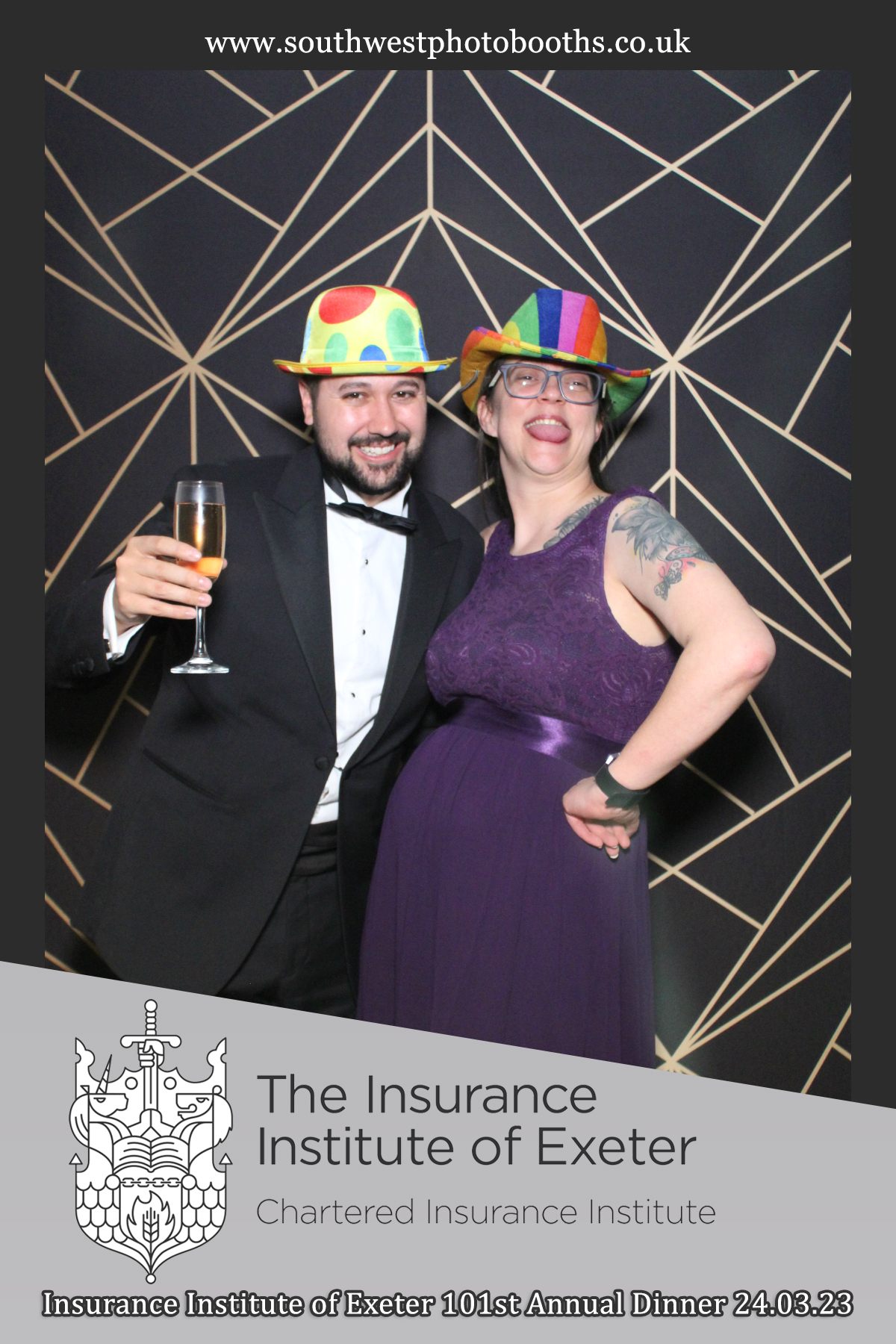 Insurance Institute of Exeter 101st Annual Dinner | View more photos from the event at gallery.southwestphotobooths.co.uk/u/SWPB/Insurance-Institute-of-Exeter-101st-Annual-Dinner