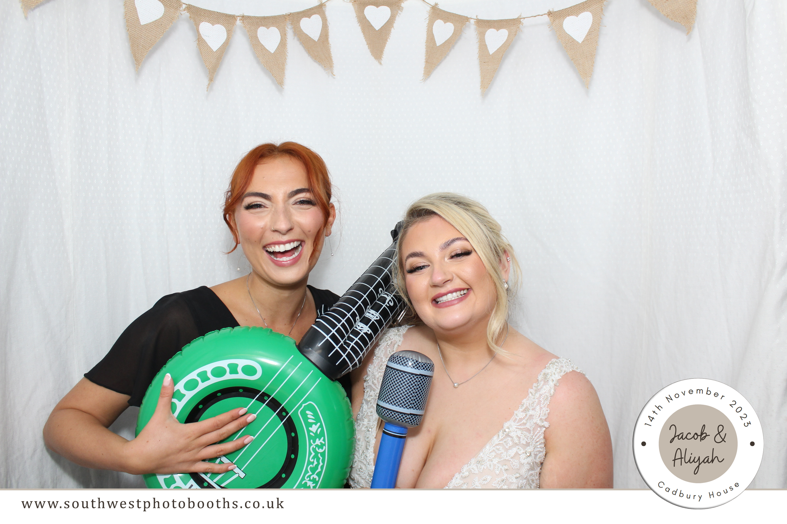 Jacob & Aliyah | View more photos from the event at gallery.southwestphotobooths.co.uk/u/SWPB/Jacob-Aliyah