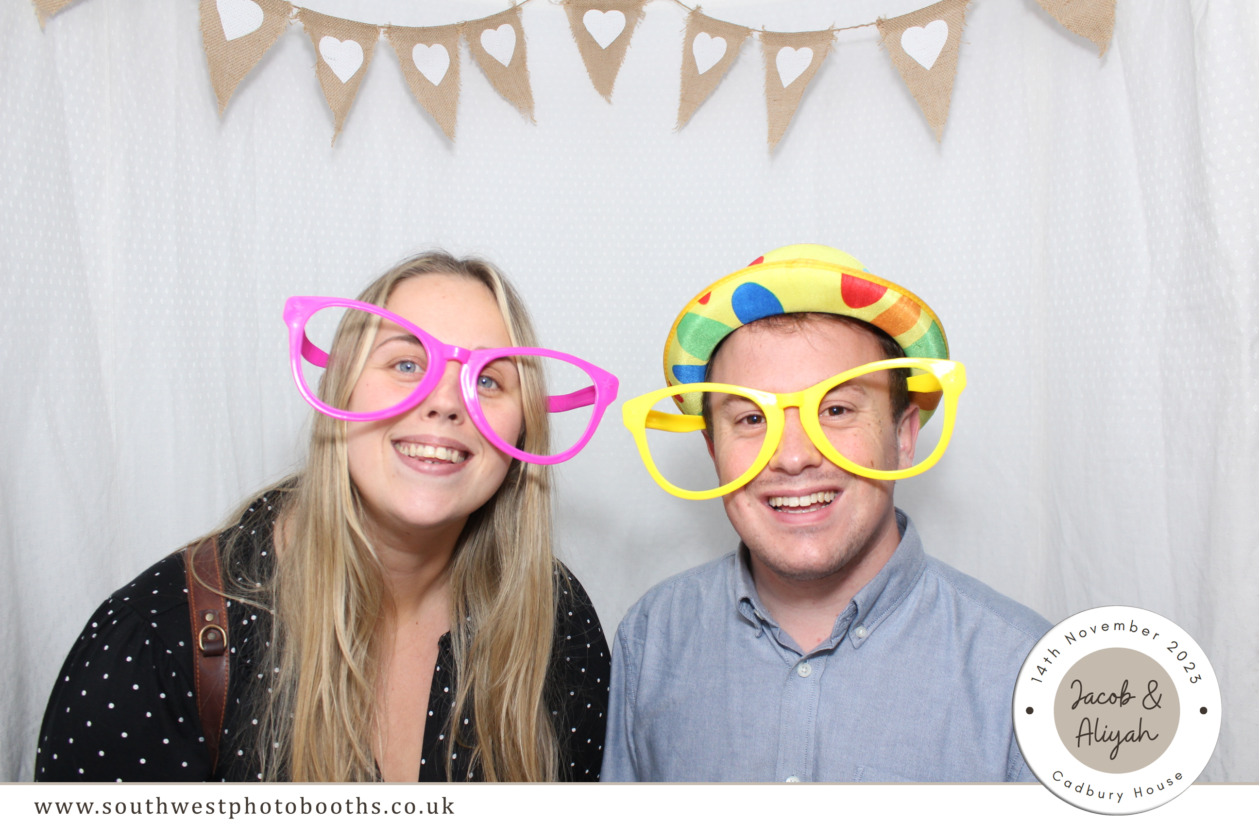 Jacob & Aliyah | View more photos from the event at gallery.southwestphotobooths.co.uk/u/SWPB/Jacob-Aliyah