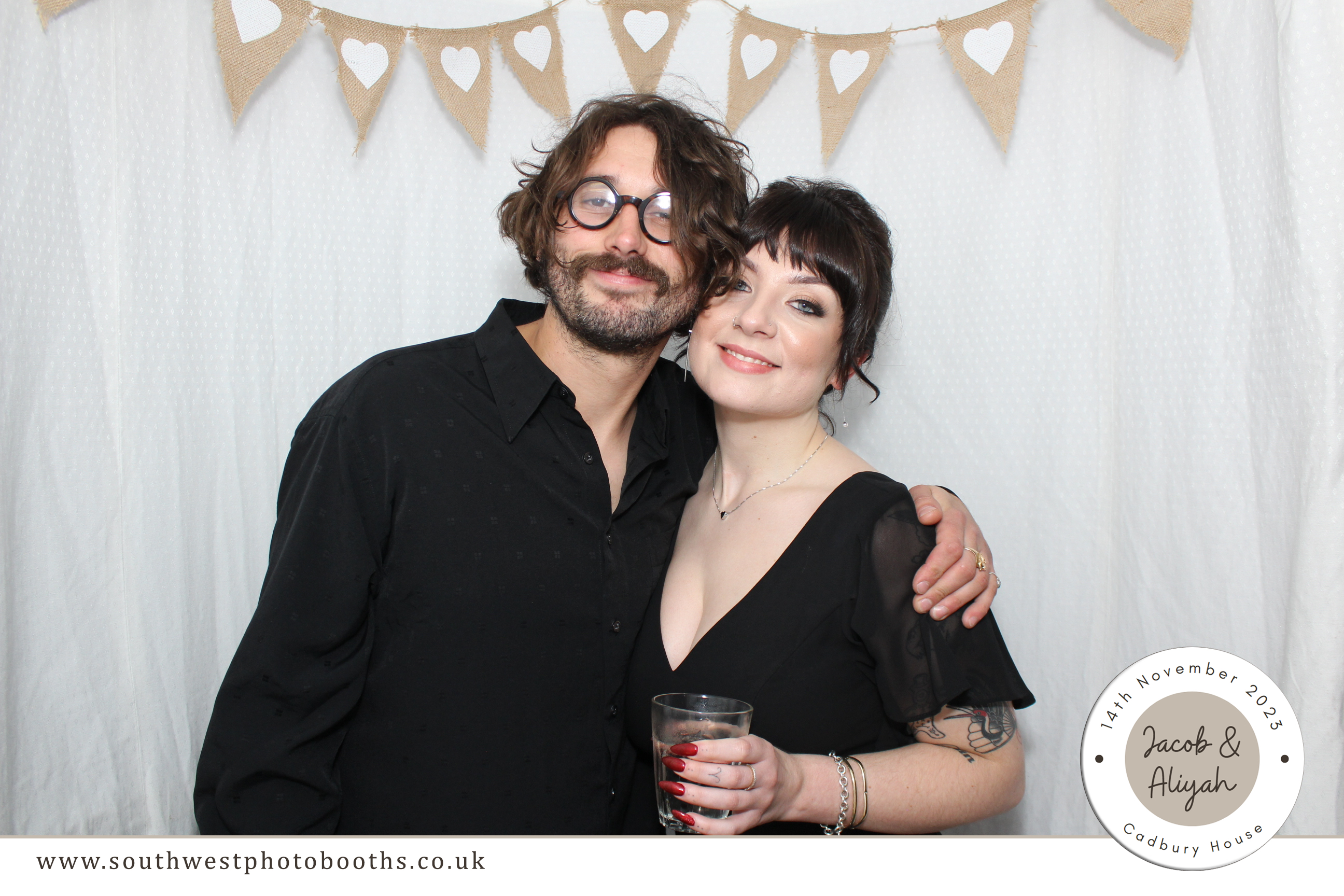 Jacob & Aliyah | View more photos from the event at gallery.southwestphotobooths.co.uk/u/SWPB/Jacob-Aliyah