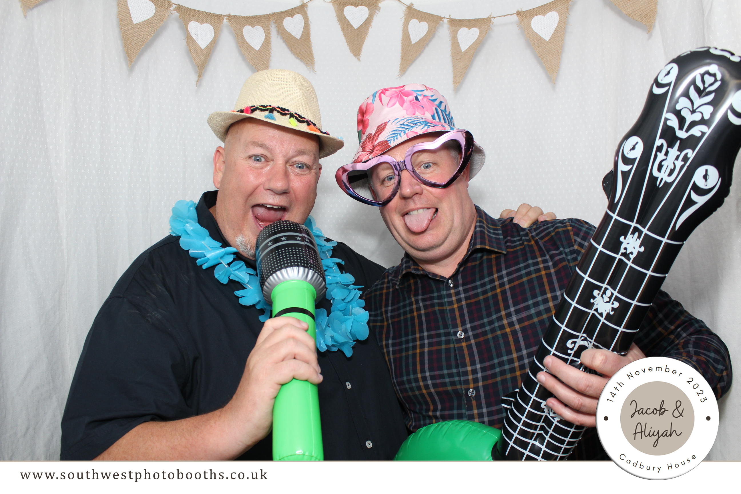 Jacob & Aliyah | View more photos from the event at gallery.southwestphotobooths.co.uk/u/SWPB/Jacob-Aliyah