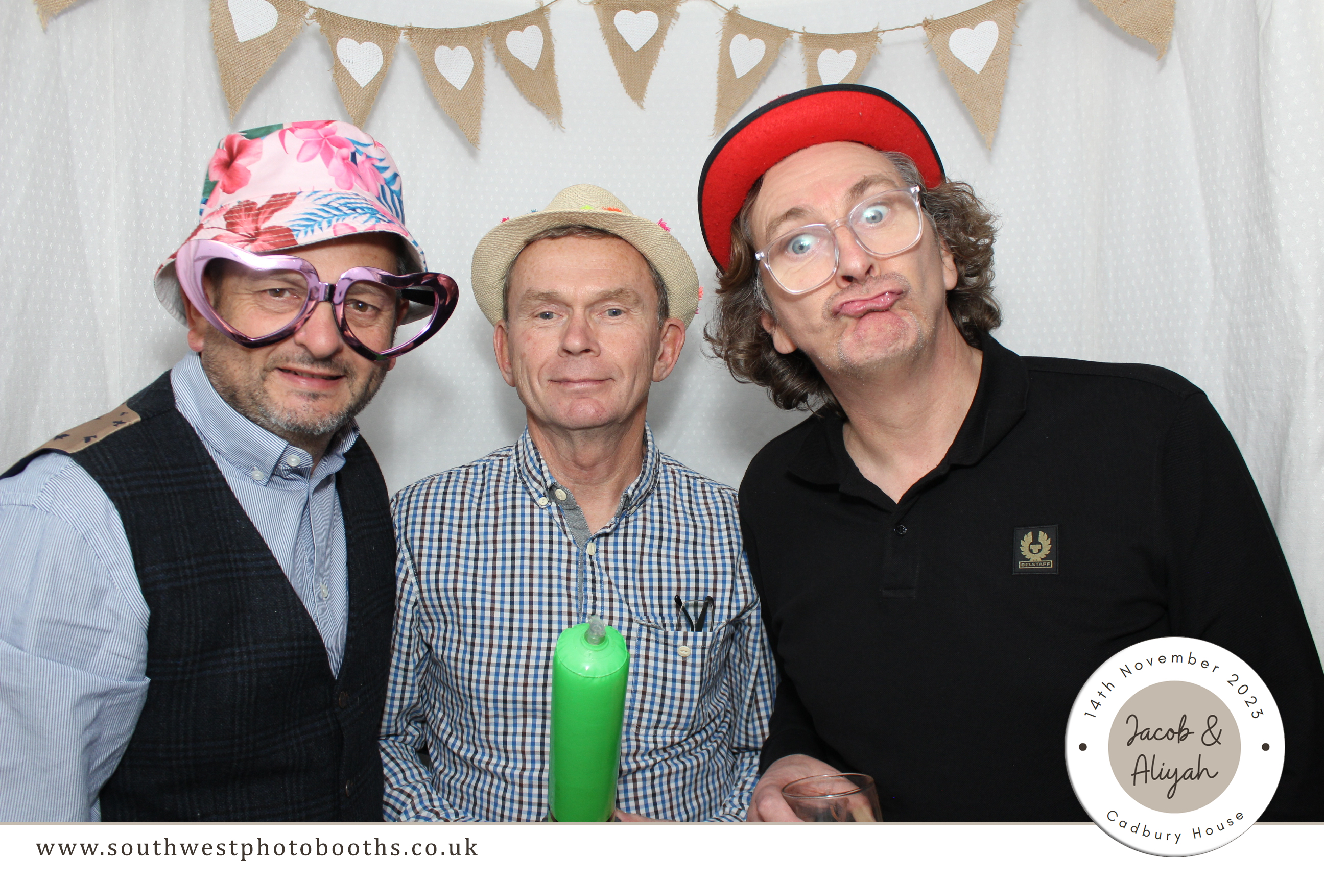 Jacob & Aliyah | View more photos from the event at gallery.southwestphotobooths.co.uk/u/SWPB/Jacob-Aliyah