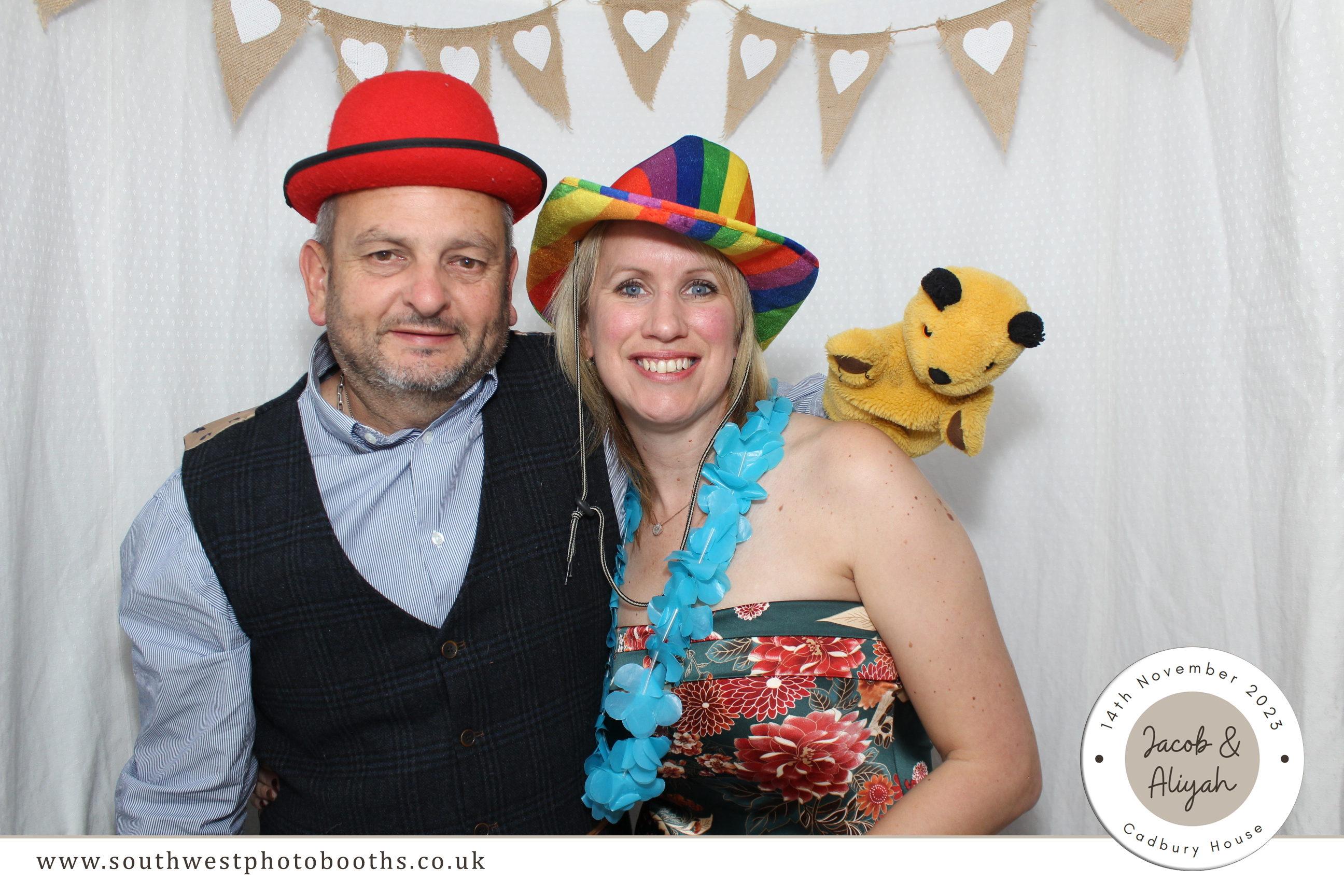 Jacob & Aliyah | View more photos from the event at gallery.southwestphotobooths.co.uk/u/SWPB/Jacob-Aliyah