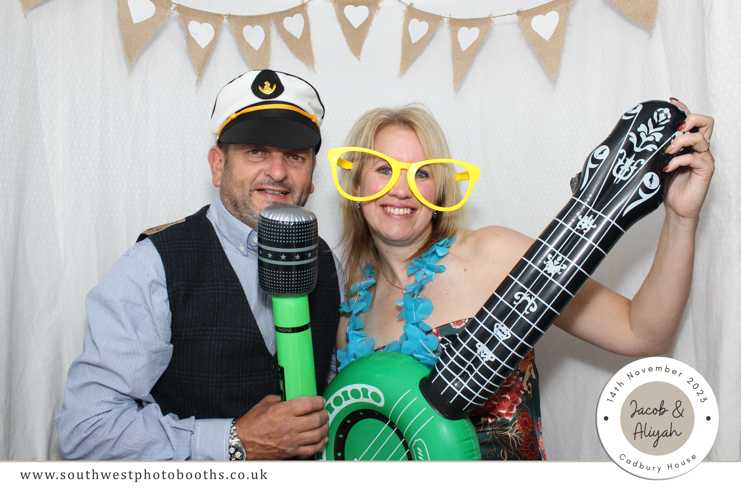 Jacob & Aliyah | View more photos from the event at gallery.southwestphotobooths.co.uk/u/SWPB/Jacob-Aliyah